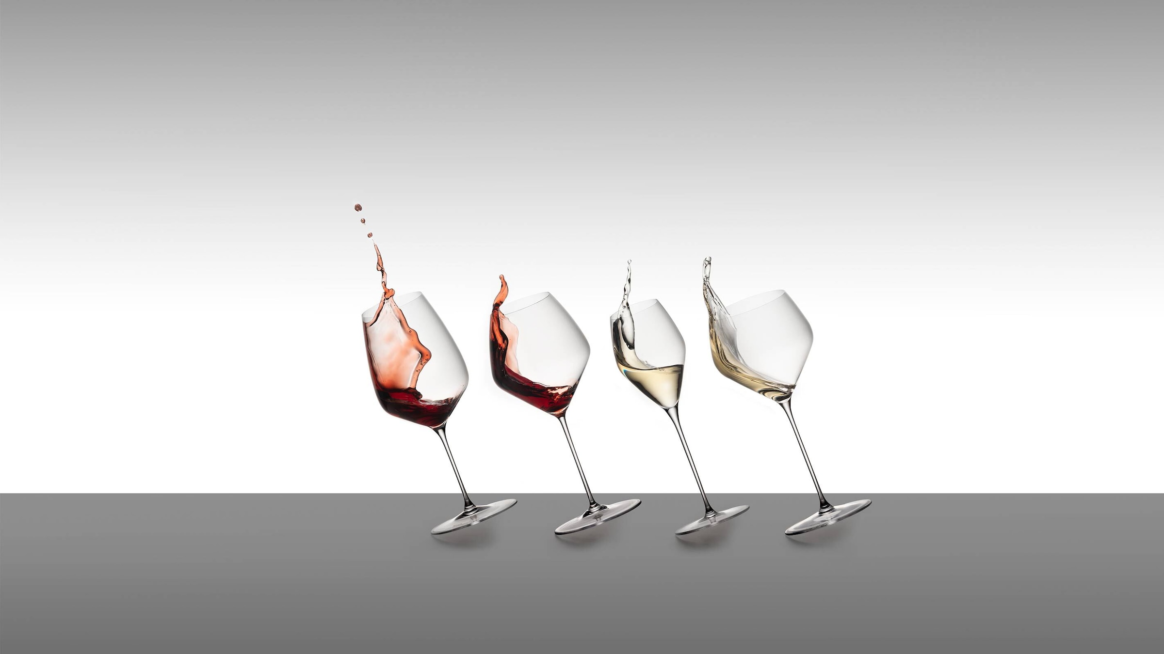 RIEDEL THE WINE GLASS COMPANY Weinglas »Wein-Tasting-Set Veloce 4er Set transparent« Spülmaschinengeeignet