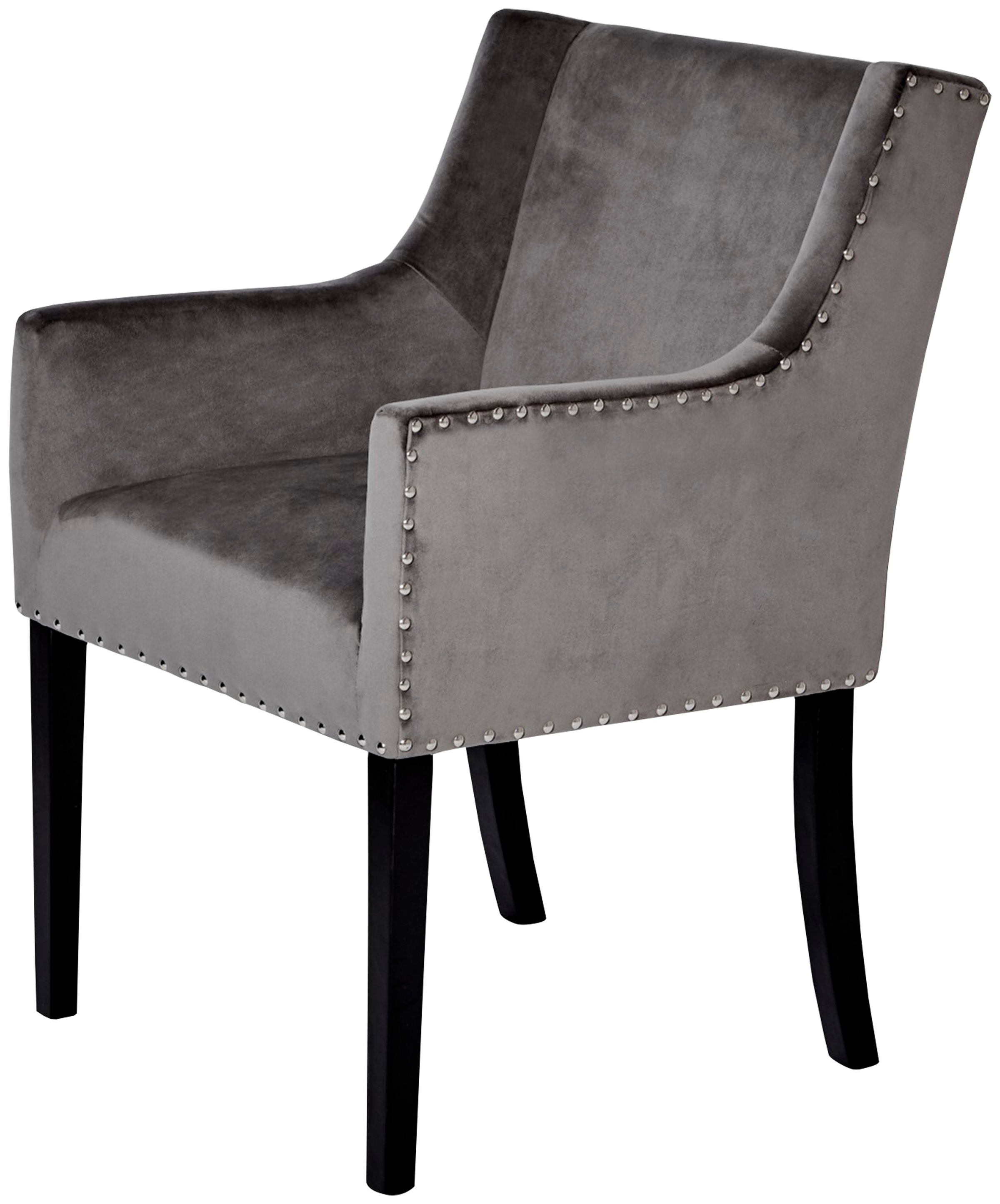 Thumbnail - Jahnke Esszimmerstuhl "SAVIK KENT" () 1 Stk.Nieten-Optik, Griff an Rückenlehne