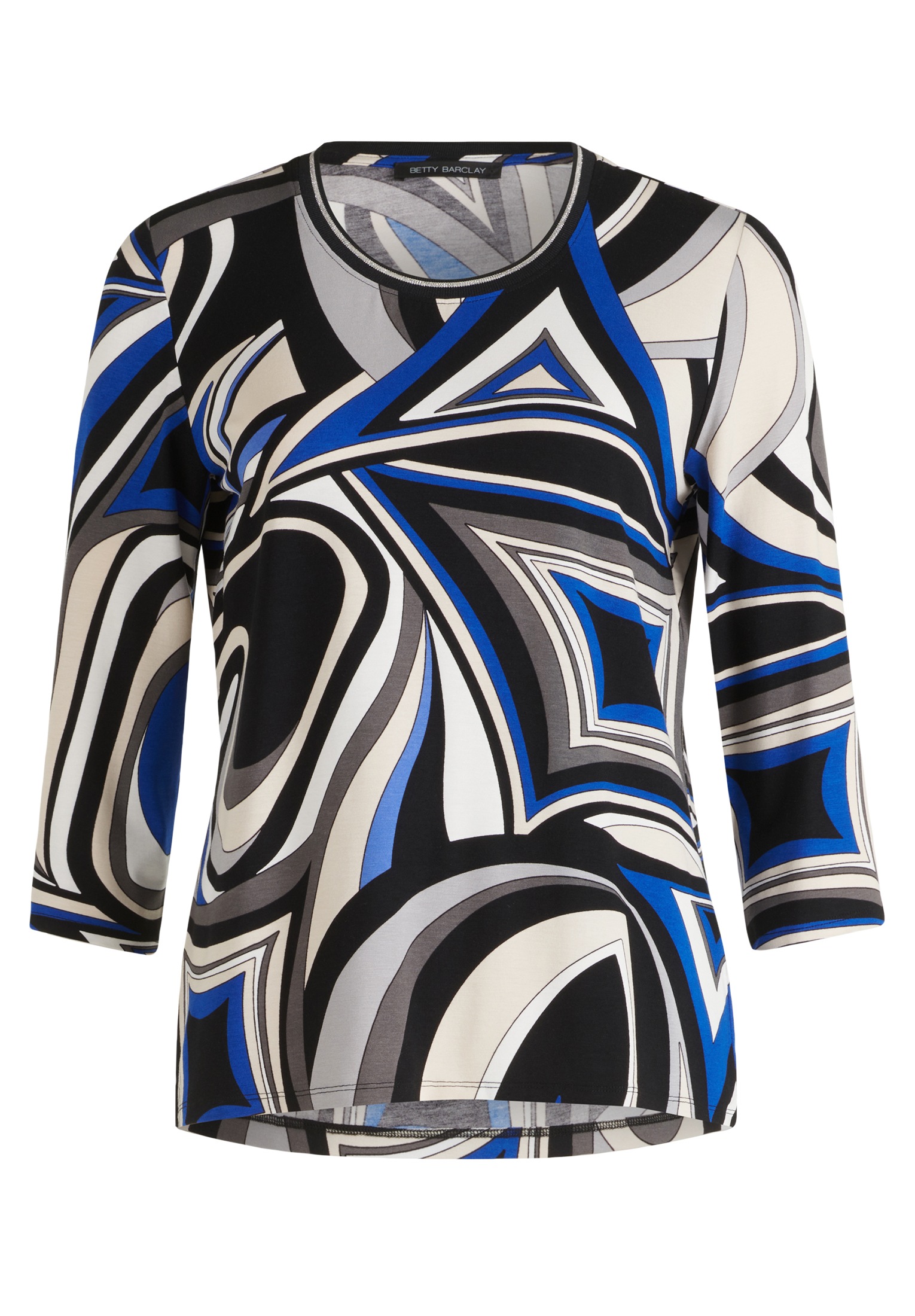 Betty Barclay 3/4-Arm-Shirt "Betty Barclay Basic Shirt mit Print", (1 tlg.) günstig online kaufen