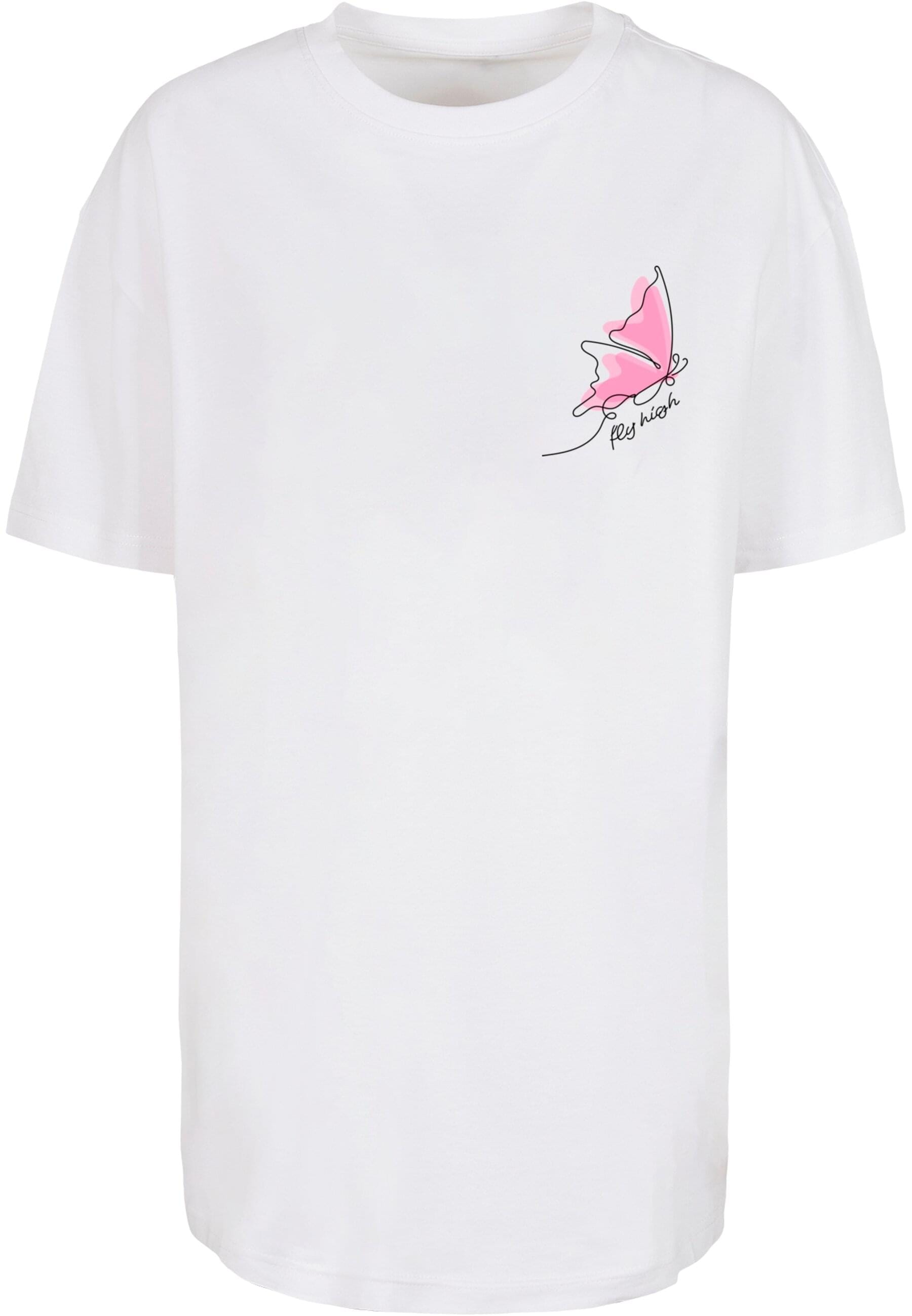 Merchcode T-Shirt "Merchcode Damen Ladies Fly High Oversized Boyfriend Tee" günstig online kaufen