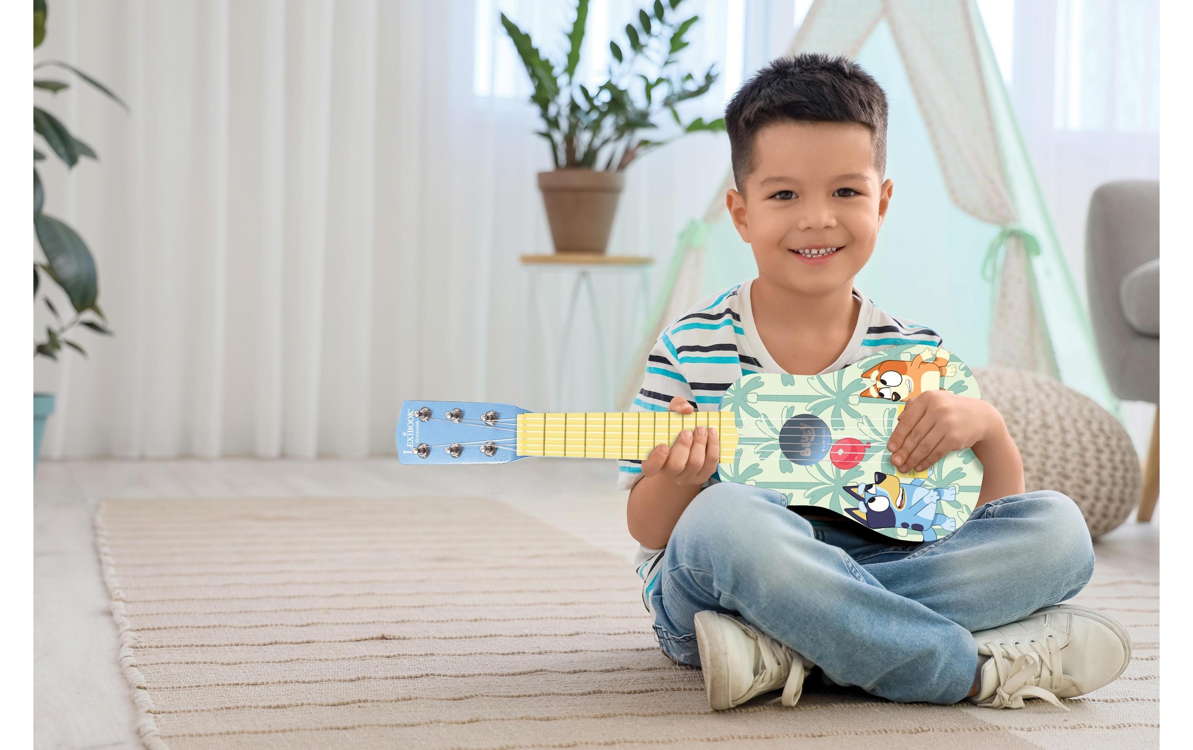 Lexibook® Spielzeug-Musikinstrument »Akustikgitarre My First«