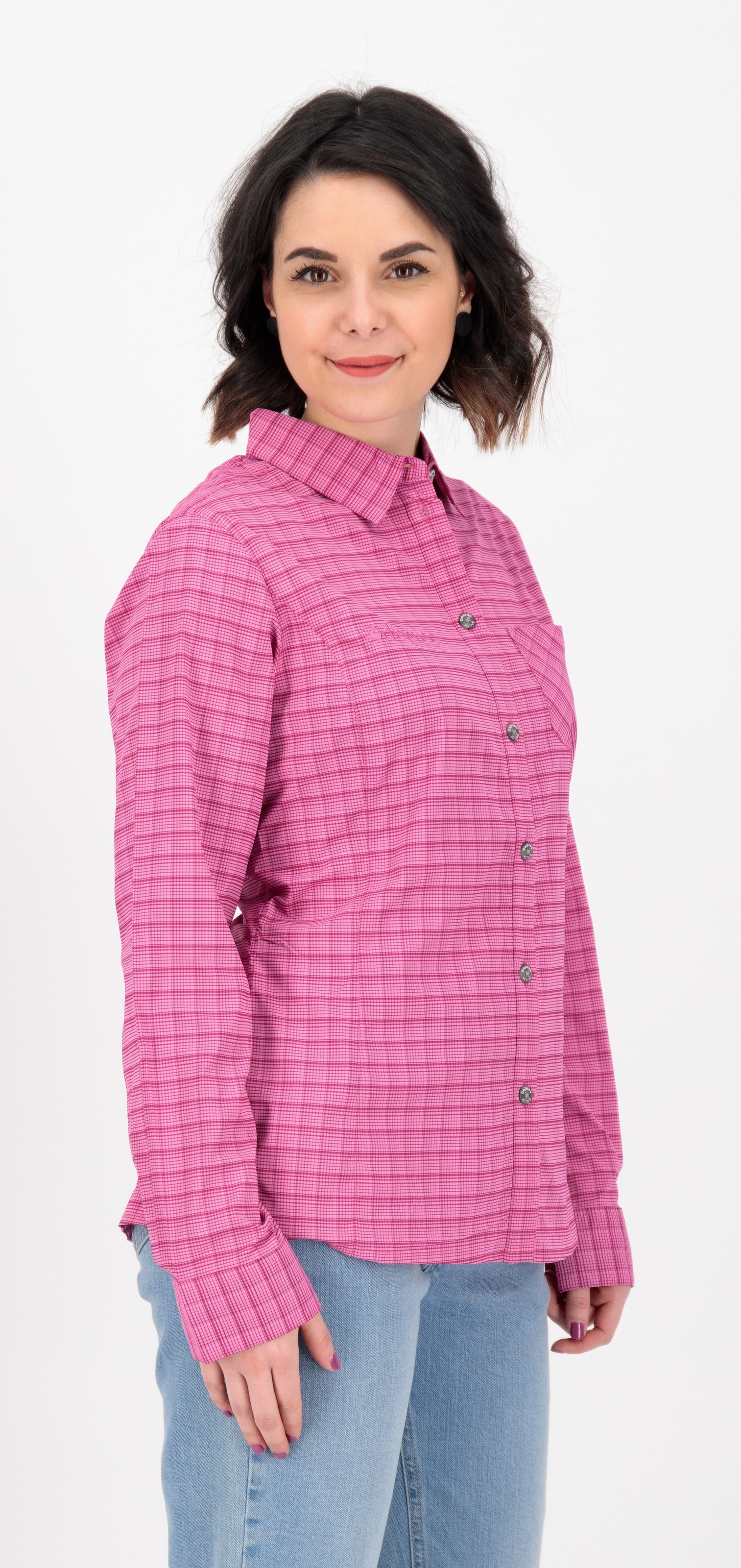 DEPROC Active Outdoorhemd »PHOENIX III LS WOMEN«, auch in Großen Größen erhältlich