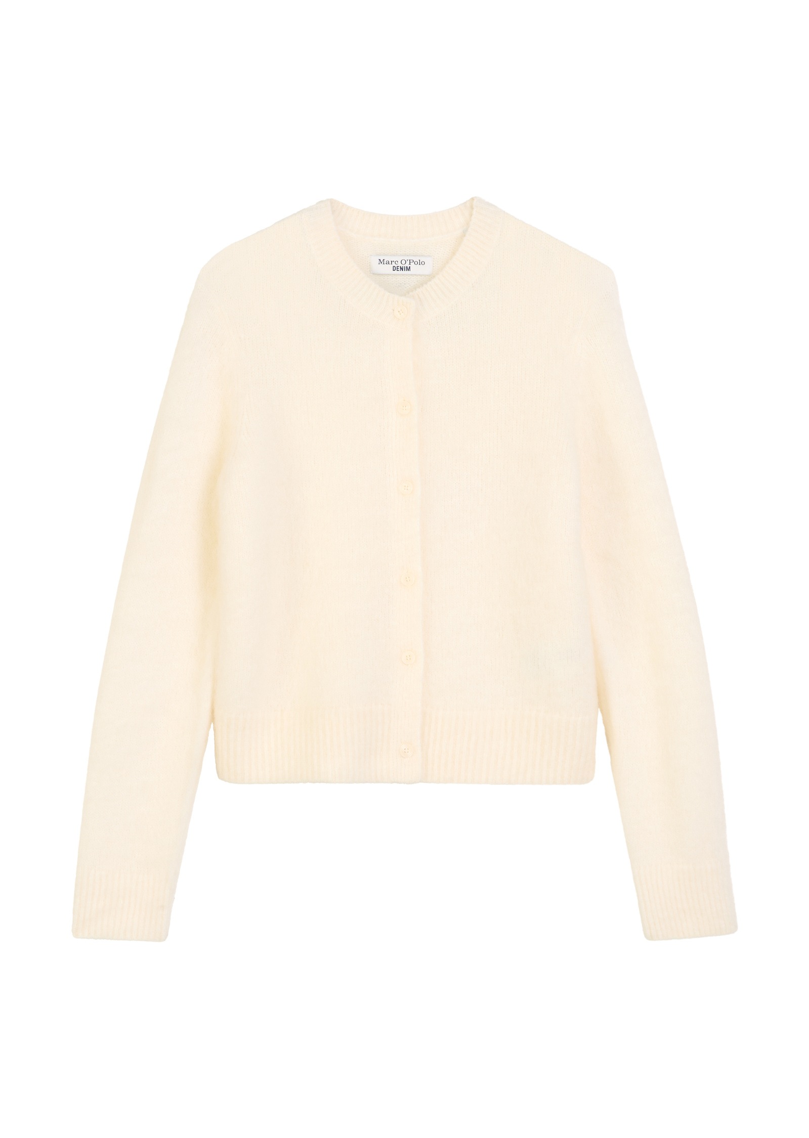 Marc O'Polo DENIM Cardigan »aus flauschigem Wolle-Mohairwolle-Mix«