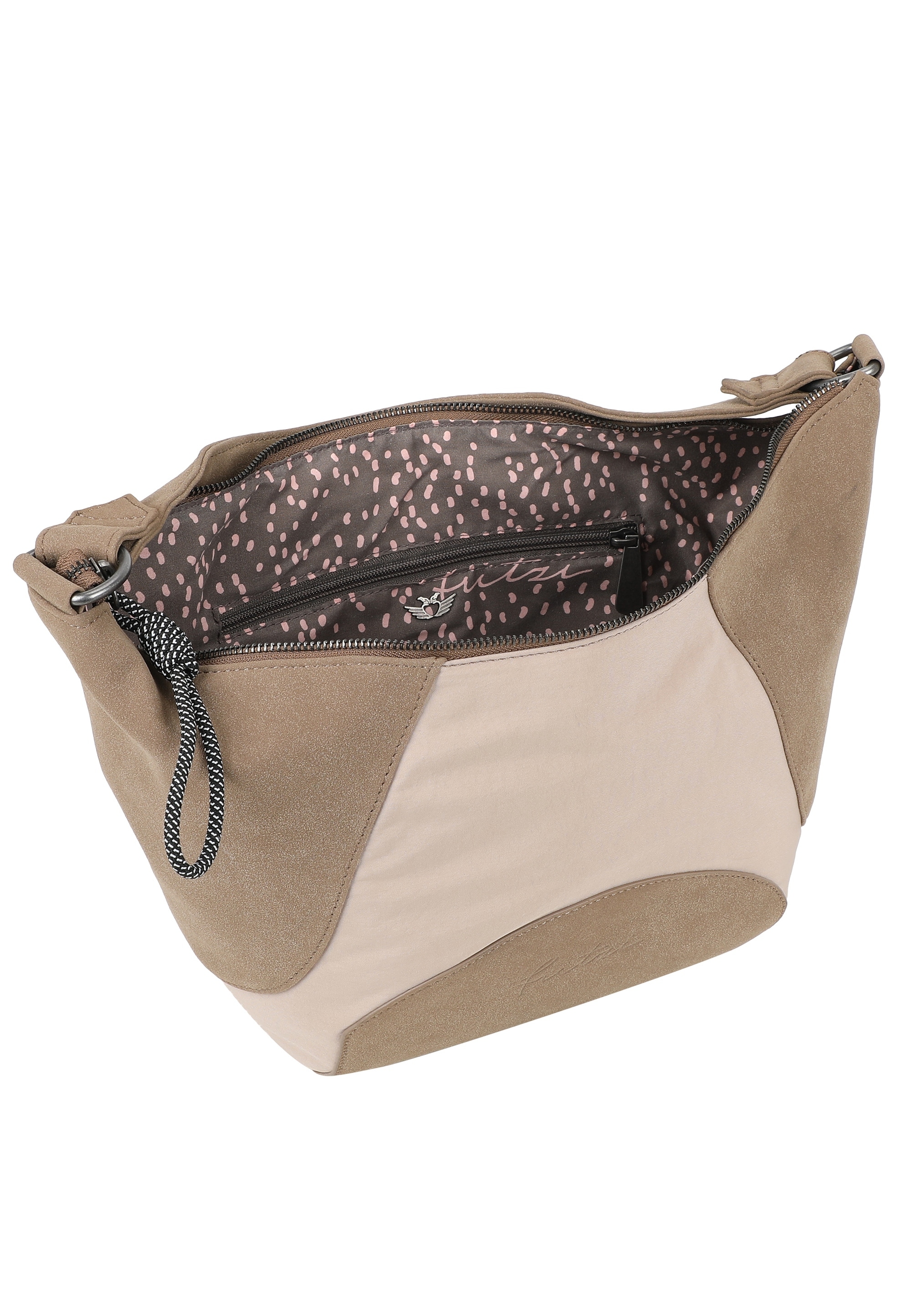 Fritzi aus Preußen Henkeltasche »Sky Mix Anthra Black« mit tollem, weichem Handfeel