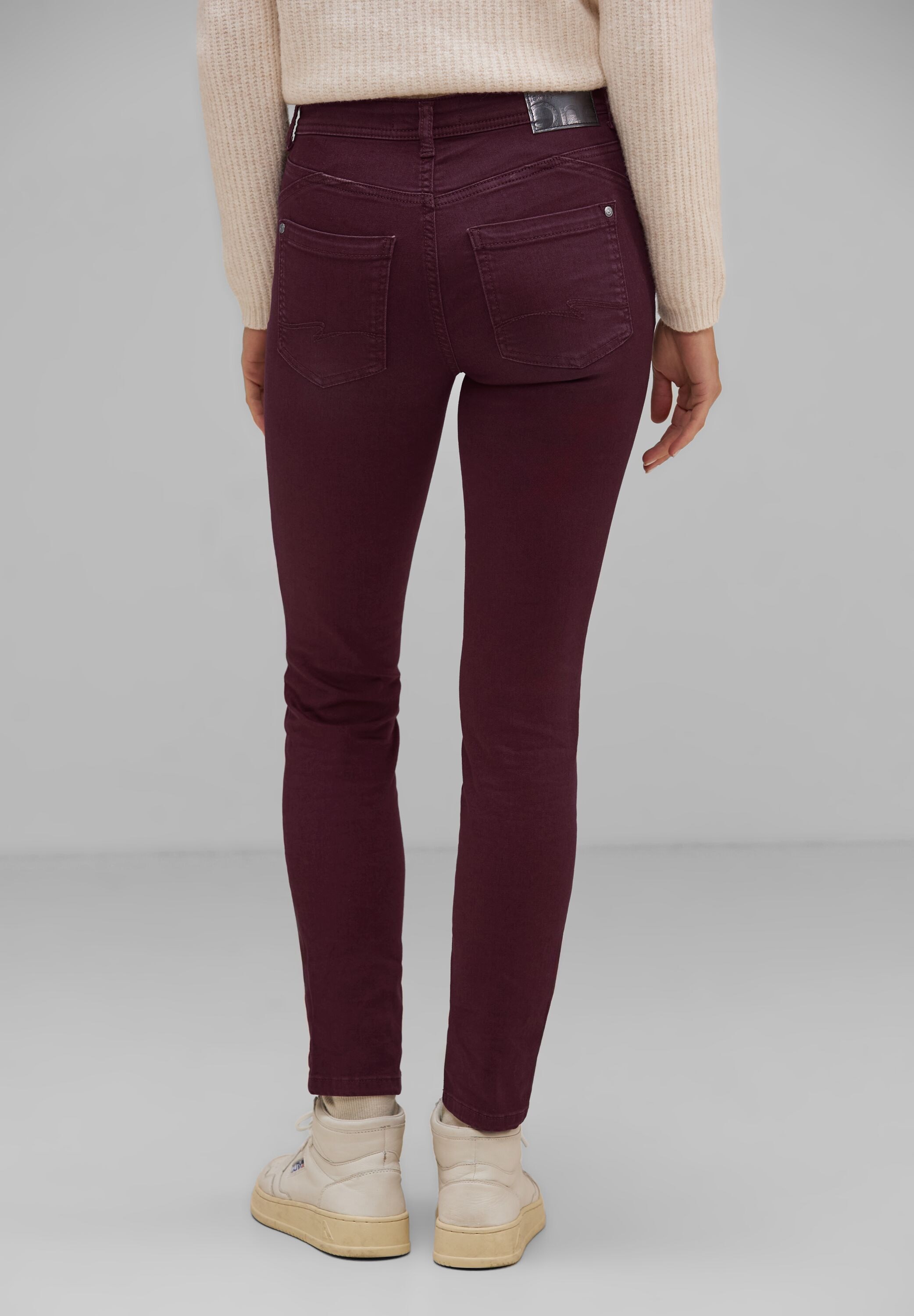 STREET ONE Slim-fit-Jeans, High bestellen | Waist BAUR online