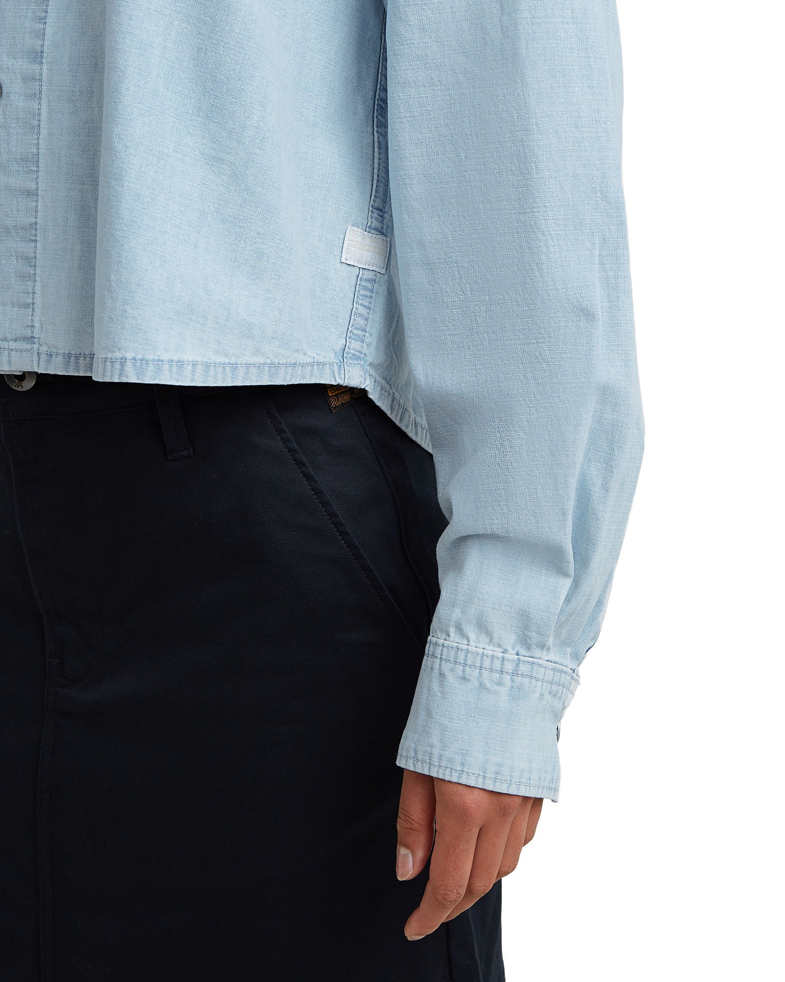 G-STAR Langarmshirt »Resort Boxy Relaxed Shirt«