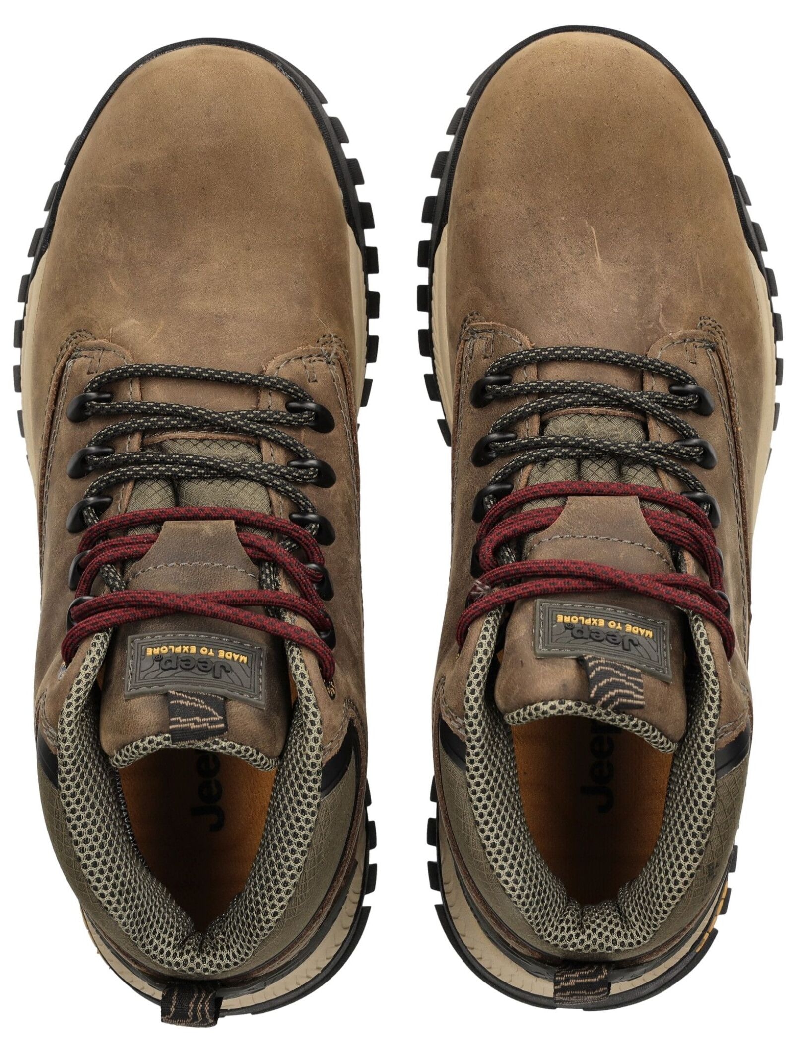 Jeep Trekkingschuh »Jeep Sneaker Leder/Textil«