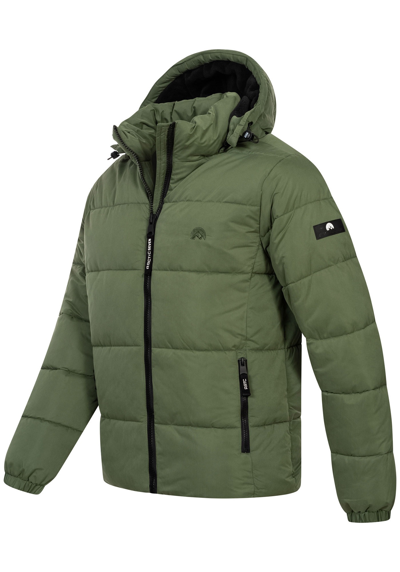 Arctic Seven Winterjacke »ASCreesi«, mit warmem Teddyfell und abnehmbarer Kapuze