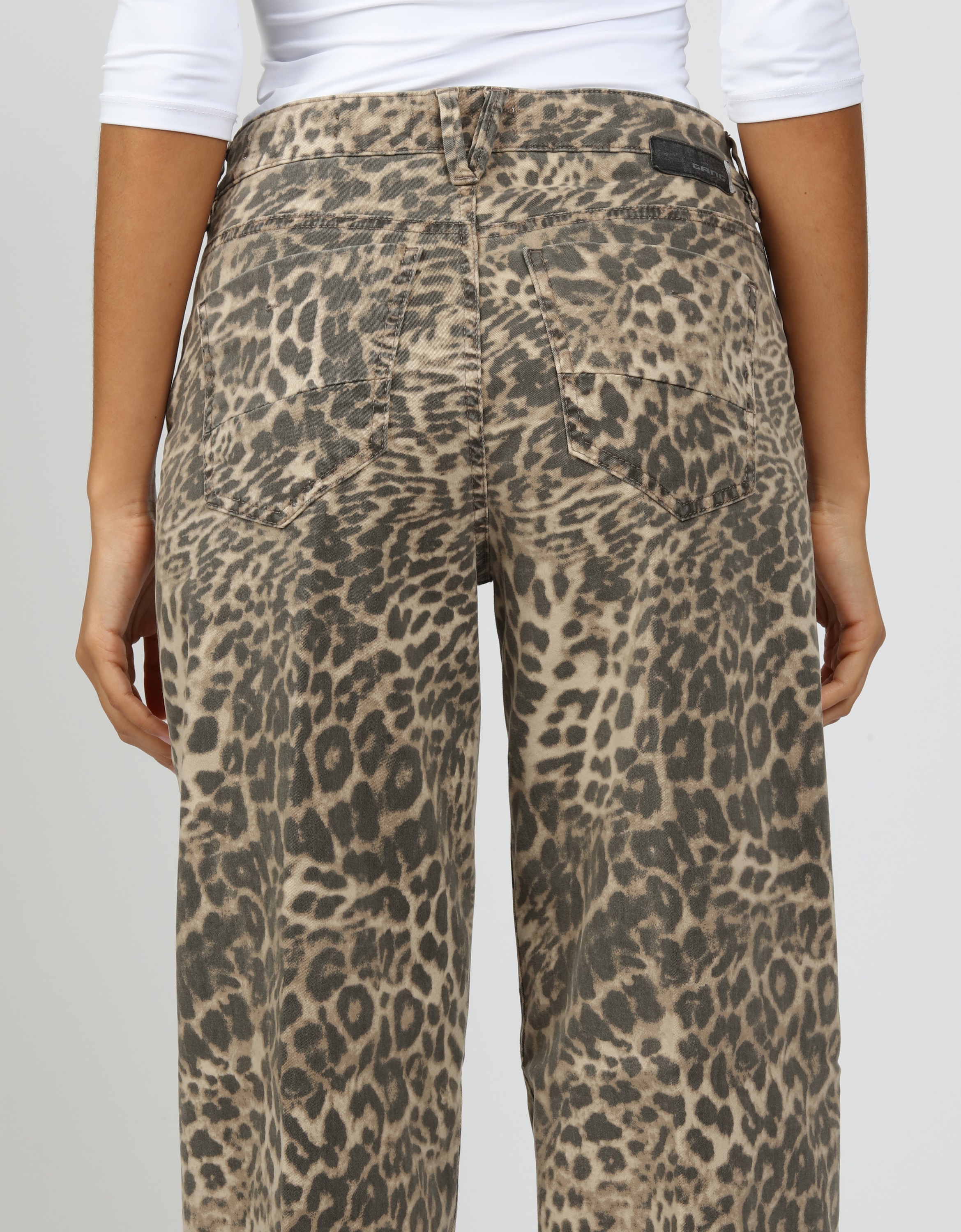 GANG Stoffhose »GANG Hosen Wide Fit 94CARLOTTA LONG«