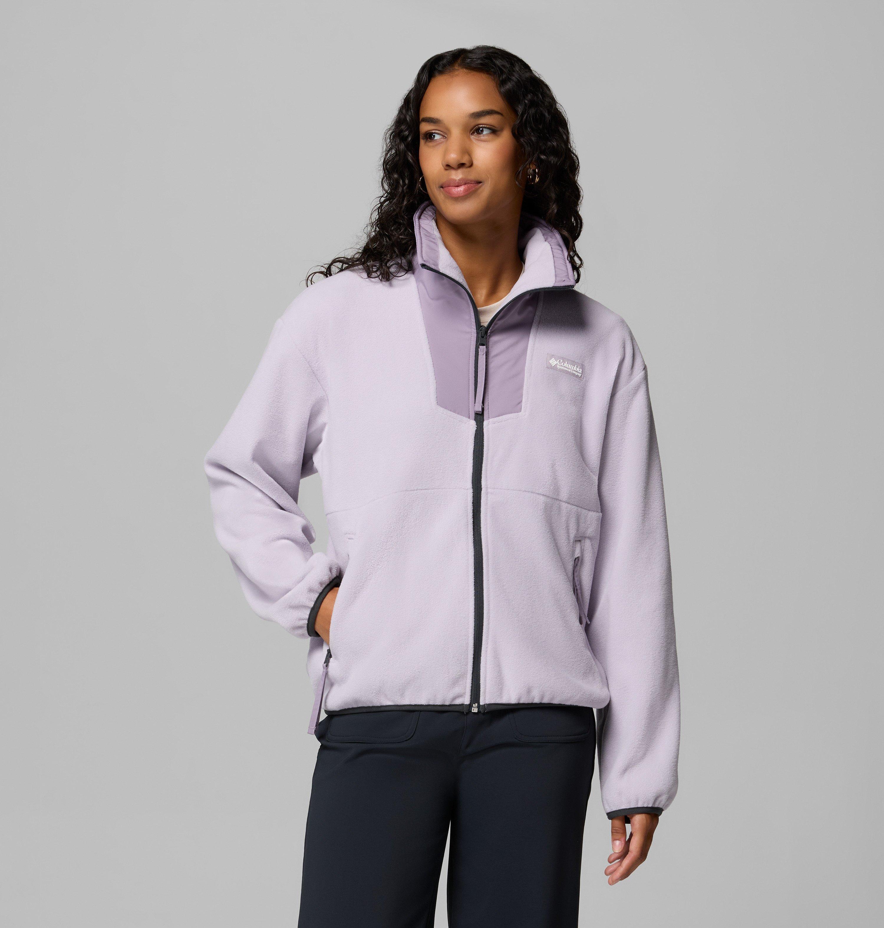 Columbia Fleecejacke "SEQUOIA GROVE FULL ZIP FLEECE" Langarm-Ausführung, aus Polyester