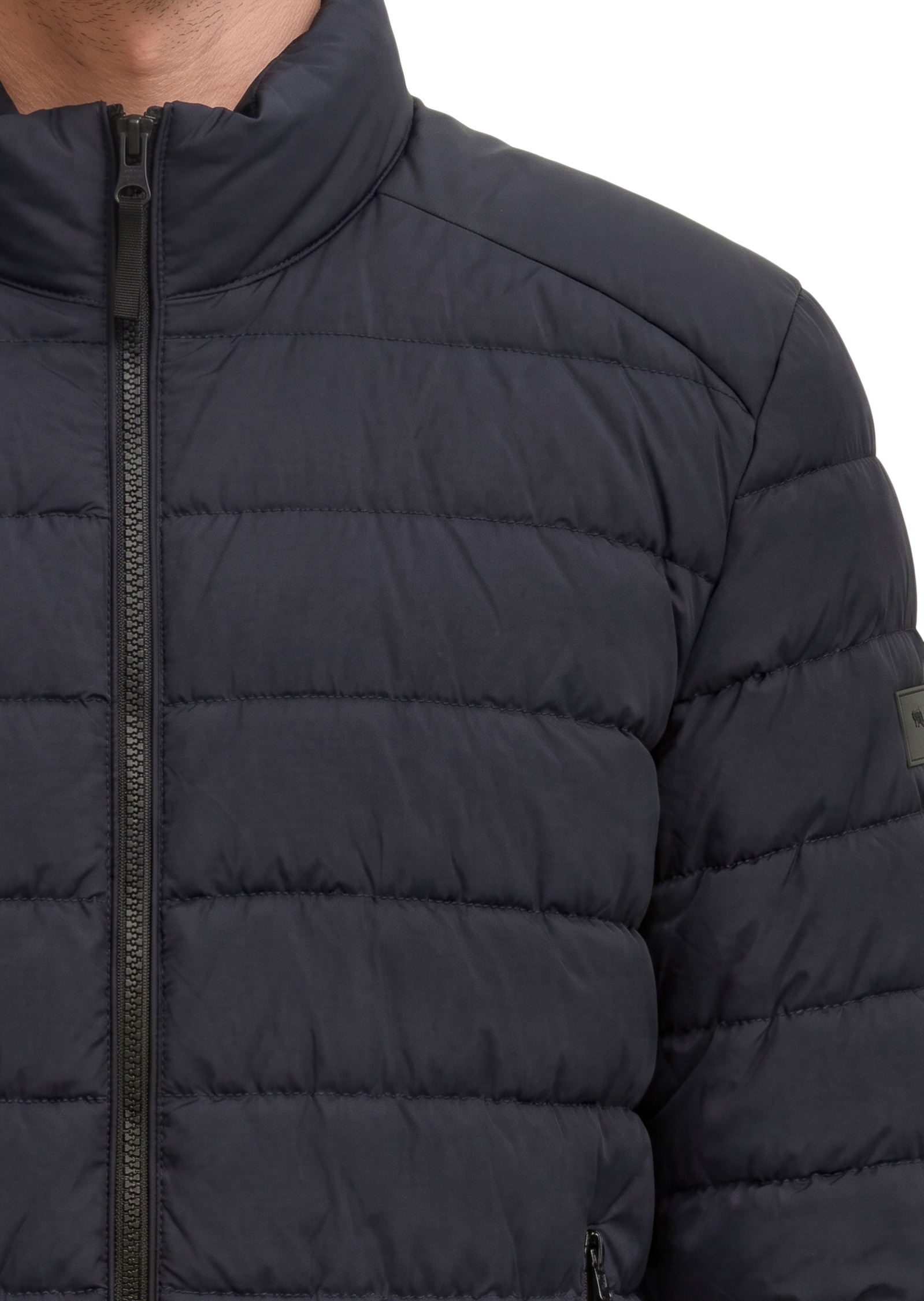 Marc O'Polo Outdoorjacke »aus recycelter Qualität« ohne Kapuze