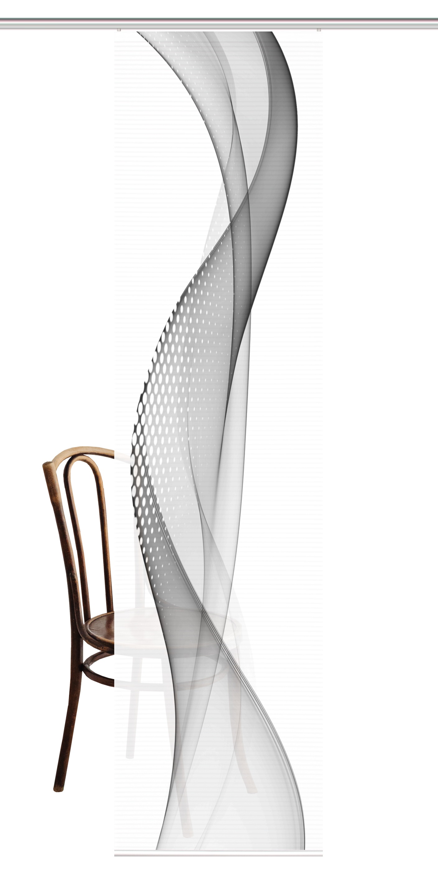 HOME in green Schiebegardine "NEVOLA" Paneelwagen 1 Stk. tlg. DIGITALBEDRUC günstig online kaufen