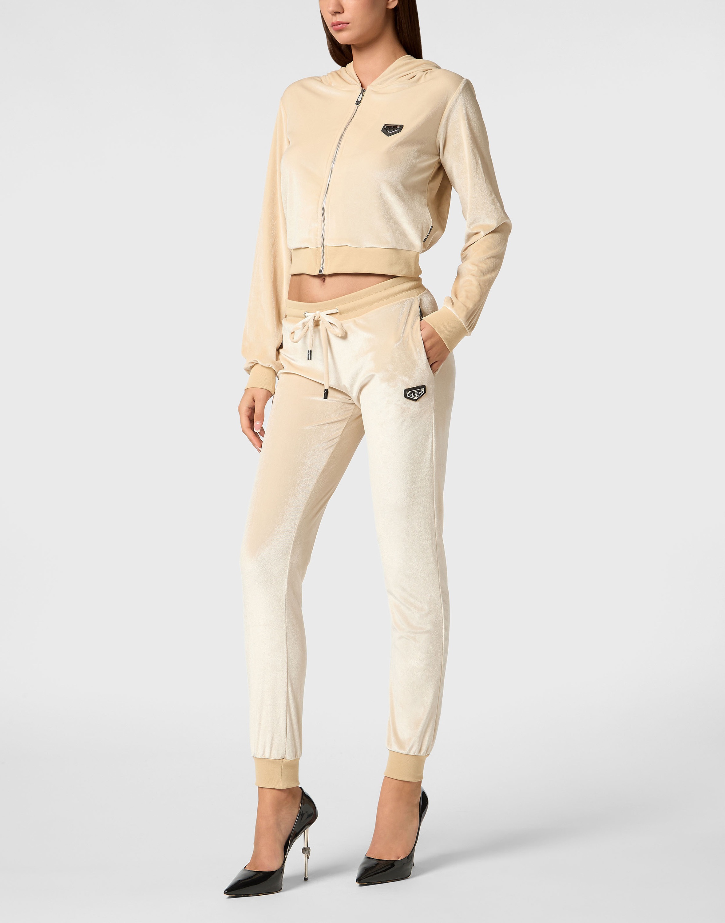 Thumbnail - PHILIPP PLEIN Jogginghose "Skull Mit Schmucksteinen"