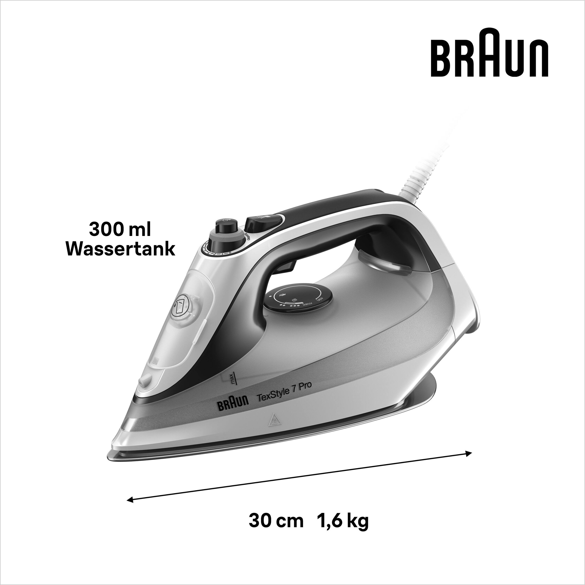 Braun Dampfbügeleisen »TexStyle SI 7149 WB«, 2900 W