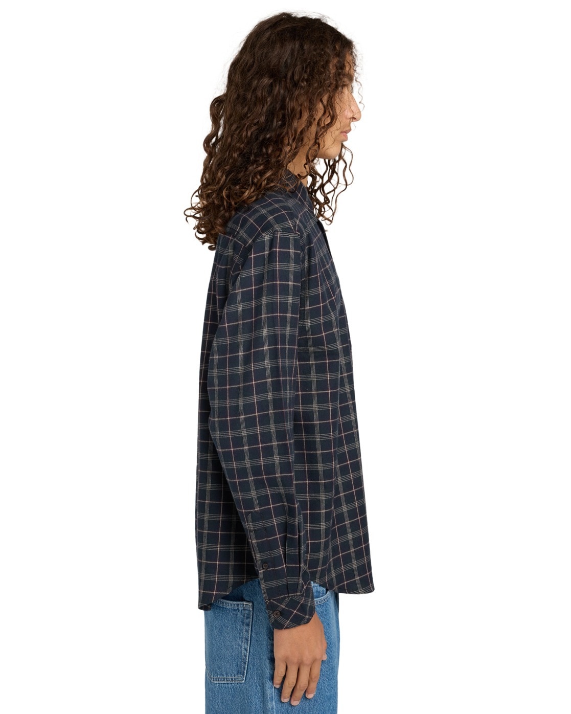 Element Langarmhemd »Button Down Regular Flannel«