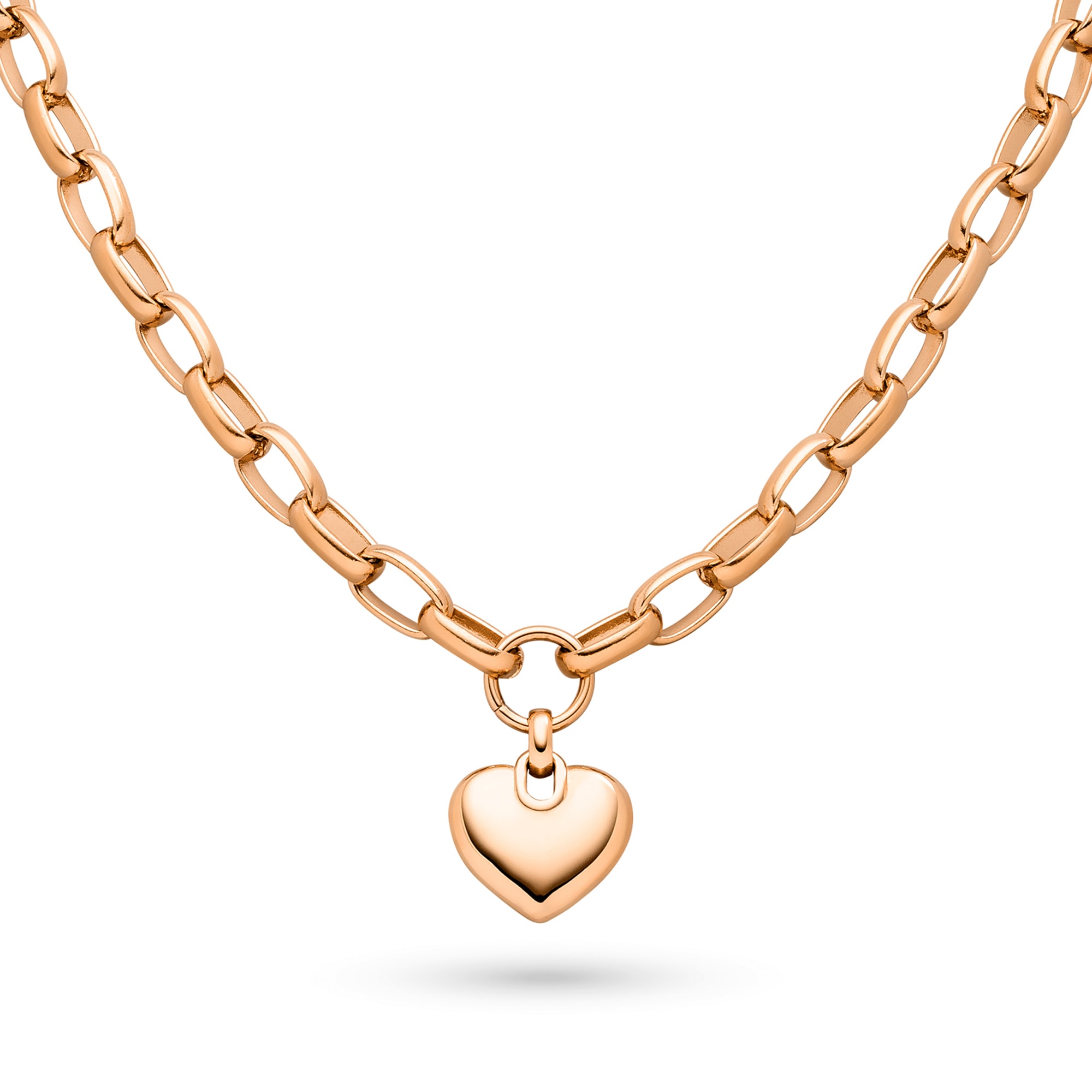 s.Oliver Kette mit Anhänger »Chunky Heart, Herz«
