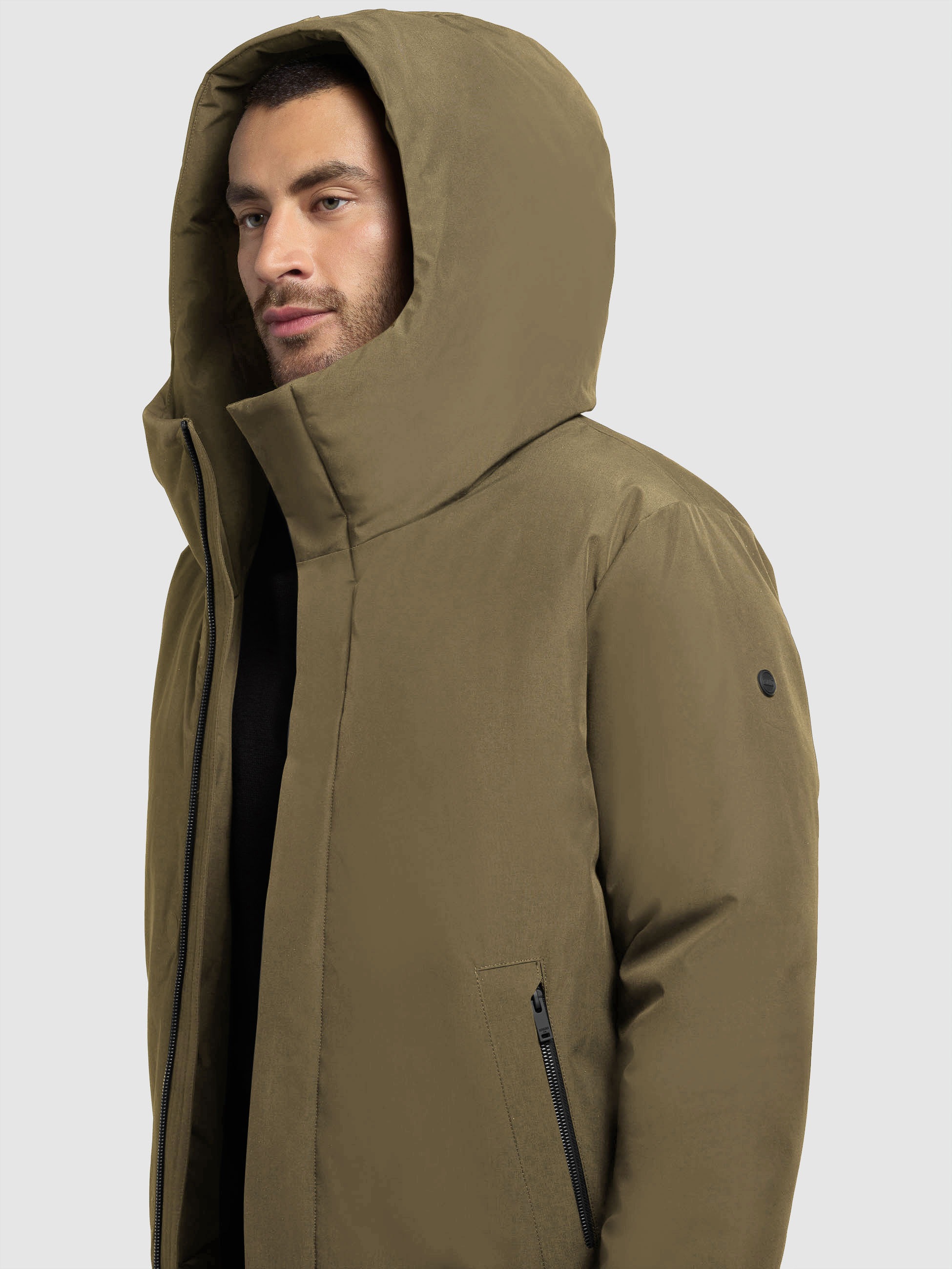 khujo Anorak »ETIAN«, mit Kapuze