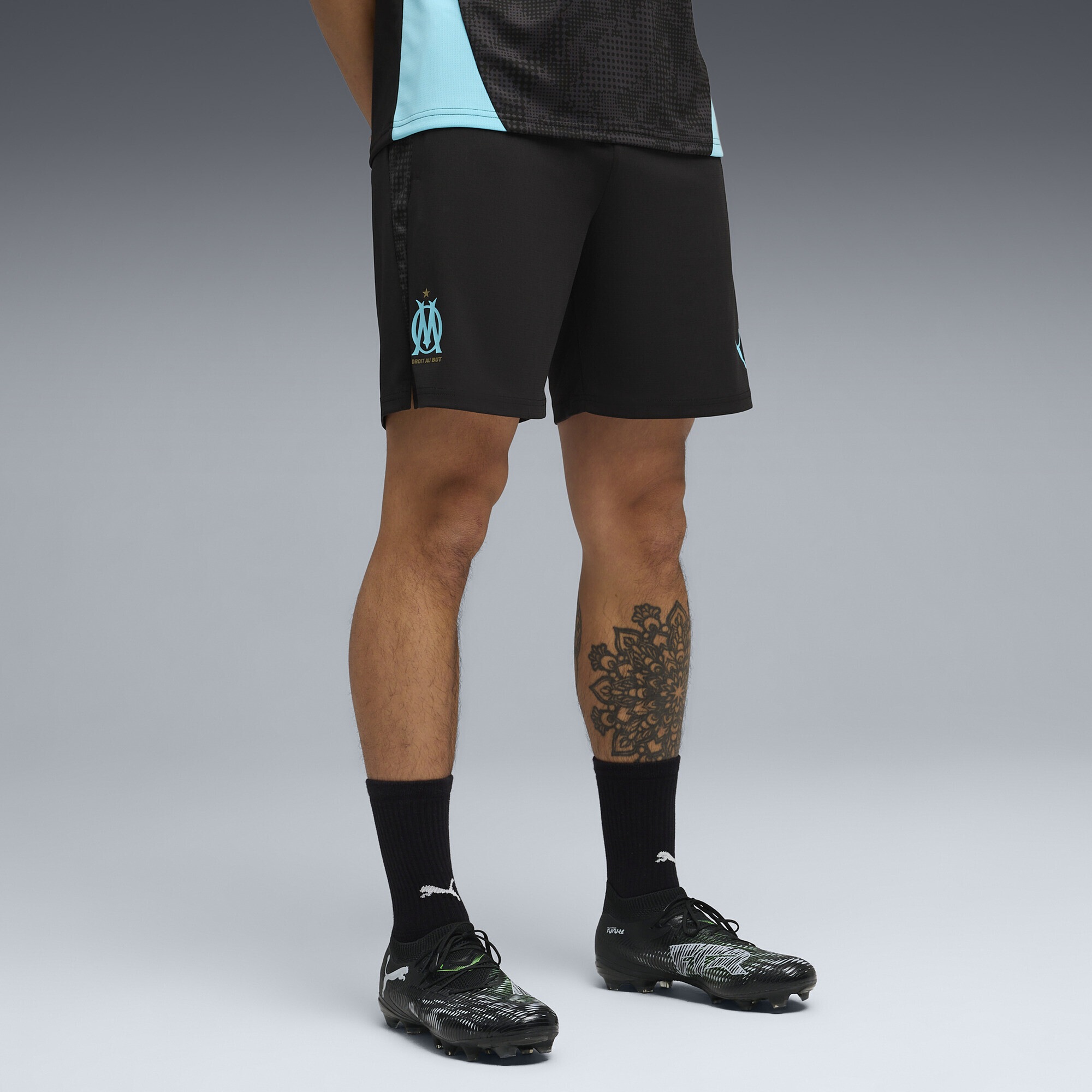PUMA Sporthose "Olympique de Marseille Trainingsshorts Herren" günstig online kaufen