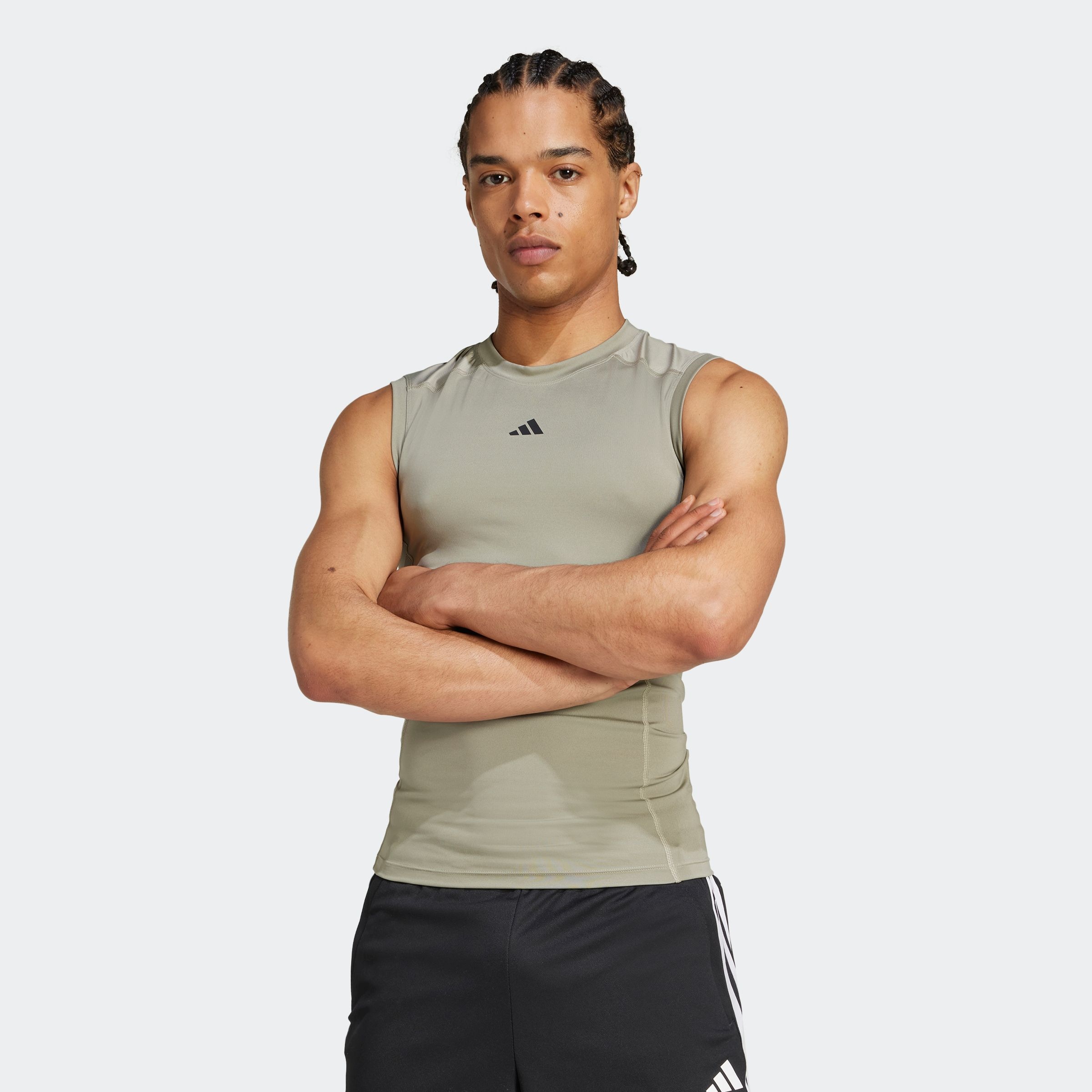 adidas Performance Tanktop "TECHFIT COMPRESSION TRAINING SLEEVELESS" günstig online kaufen