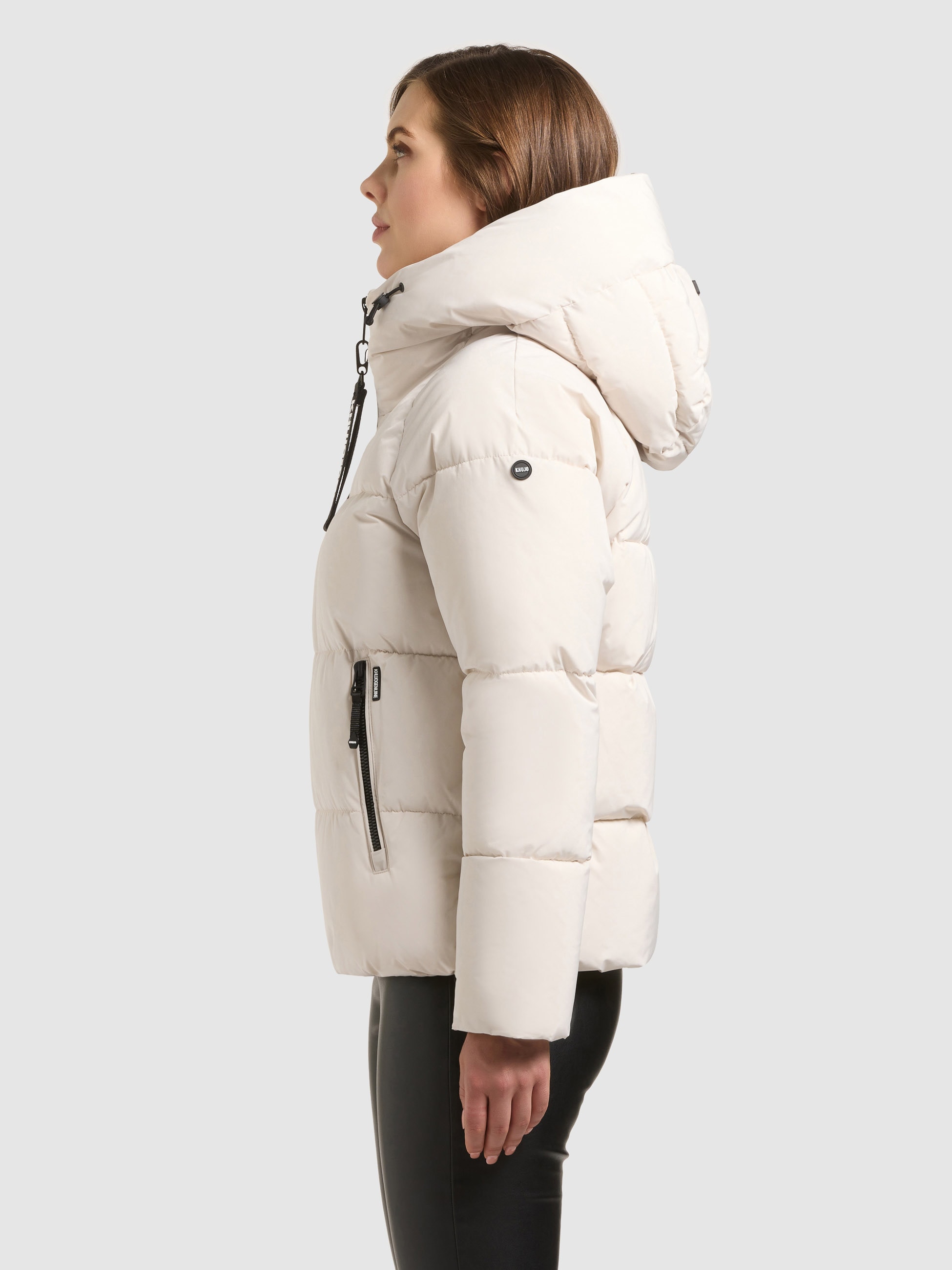 khujo Steppjacke »ONO2« mit Kapuze