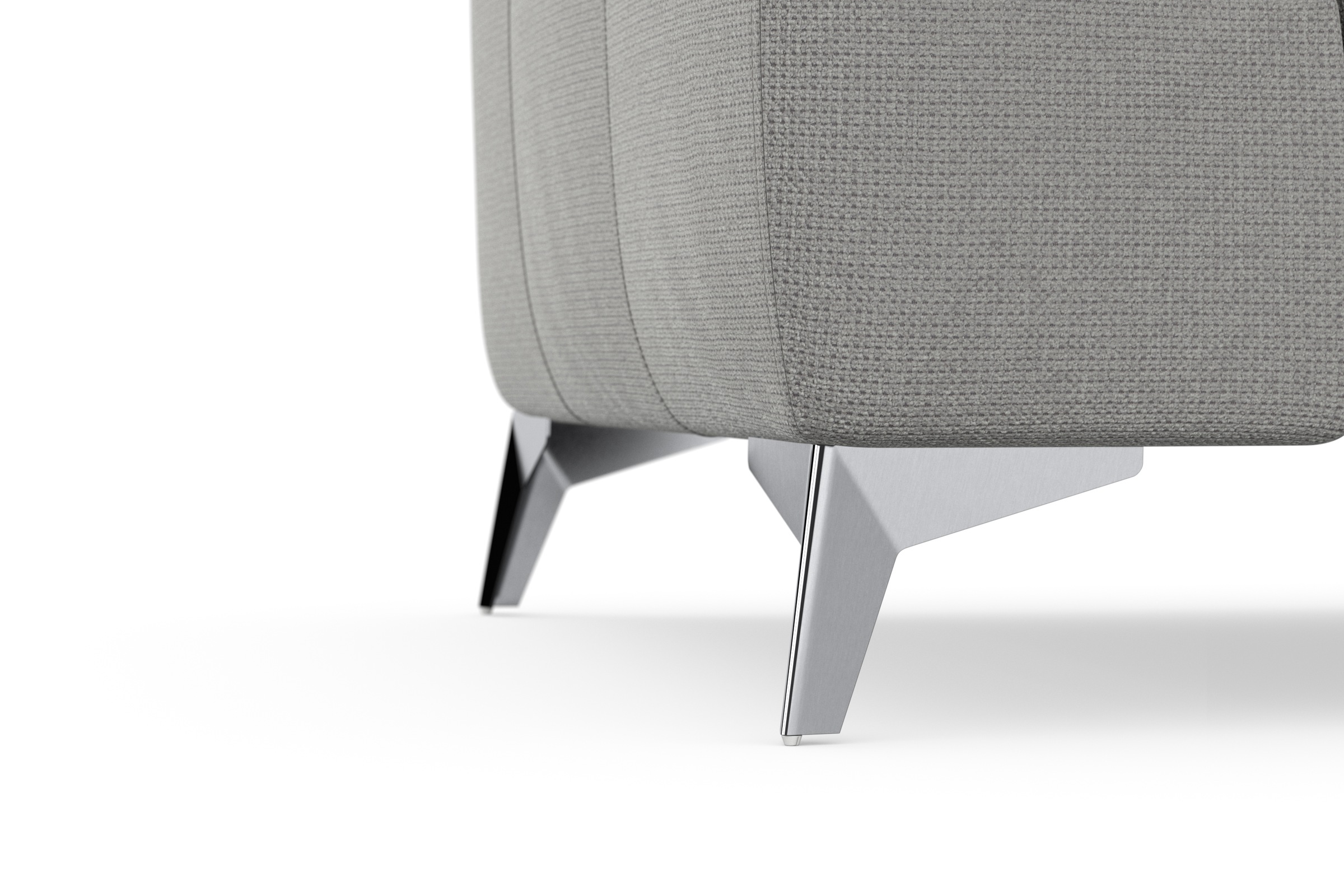 sit&more Ecksofa »Sinatra L-Form«, mit Recamiere, optinal mit Kopfteilverstellung und Armteilfunktion