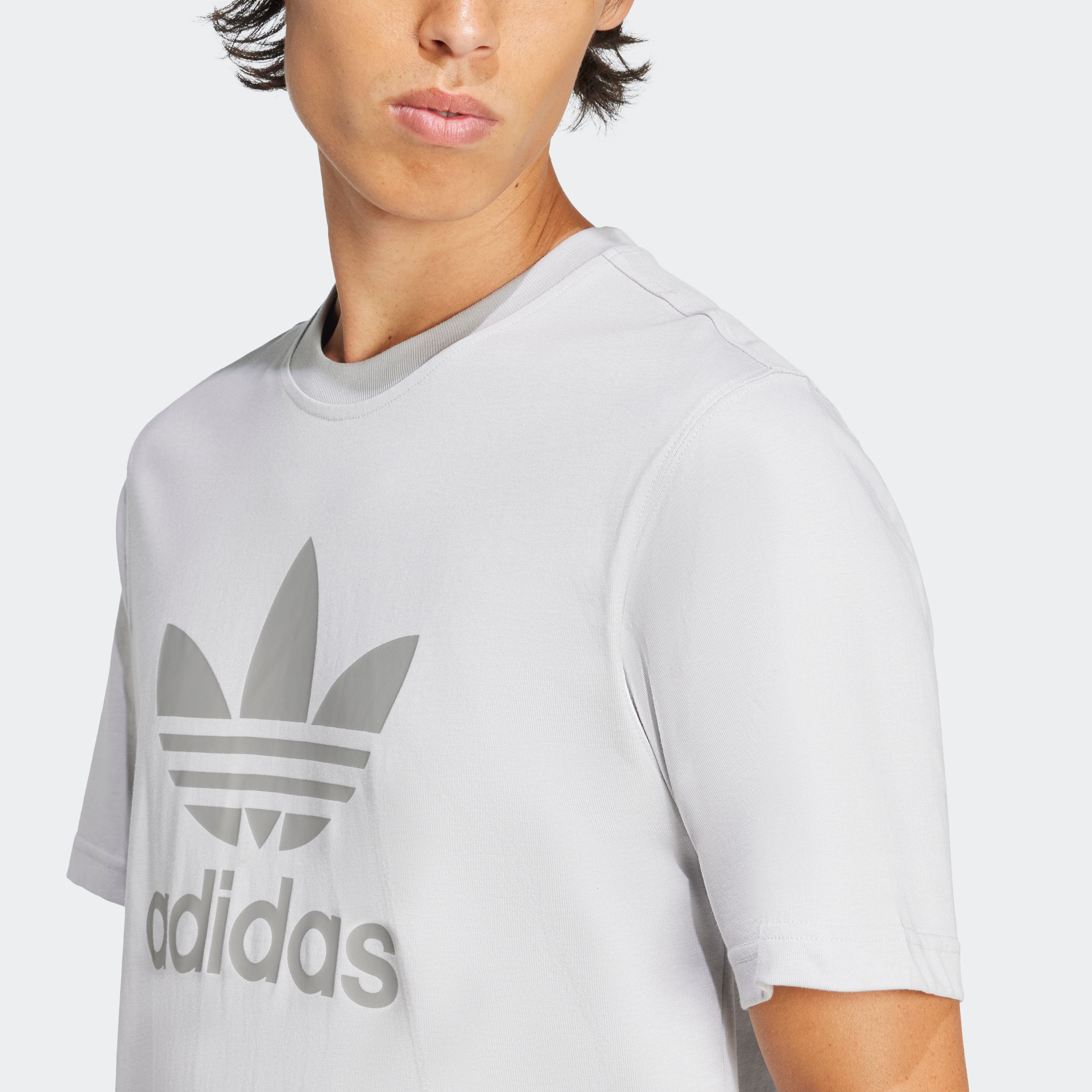 Thumbnail - adidas Originals T-Shirt "TREFOIL T-SHIRT", Basic Shirt mit großem Trefoil Logoprint