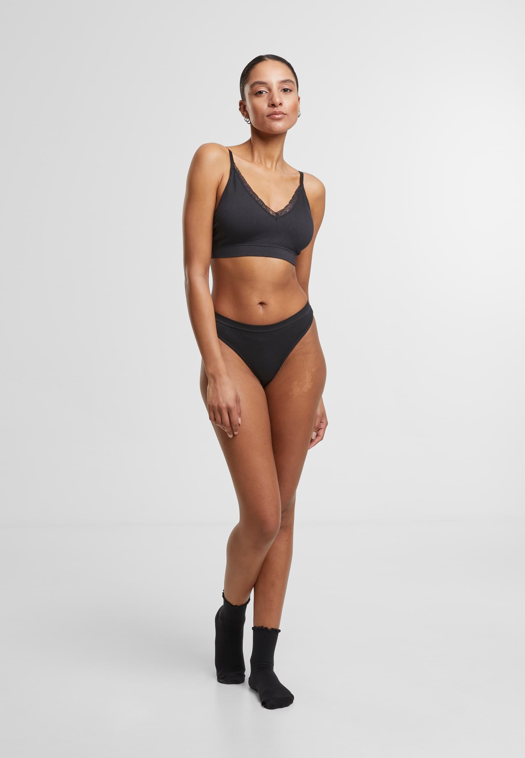 URBAN CLASSICS Panty »Urban Classics Ladies Rip Tanga 3-Pack«
