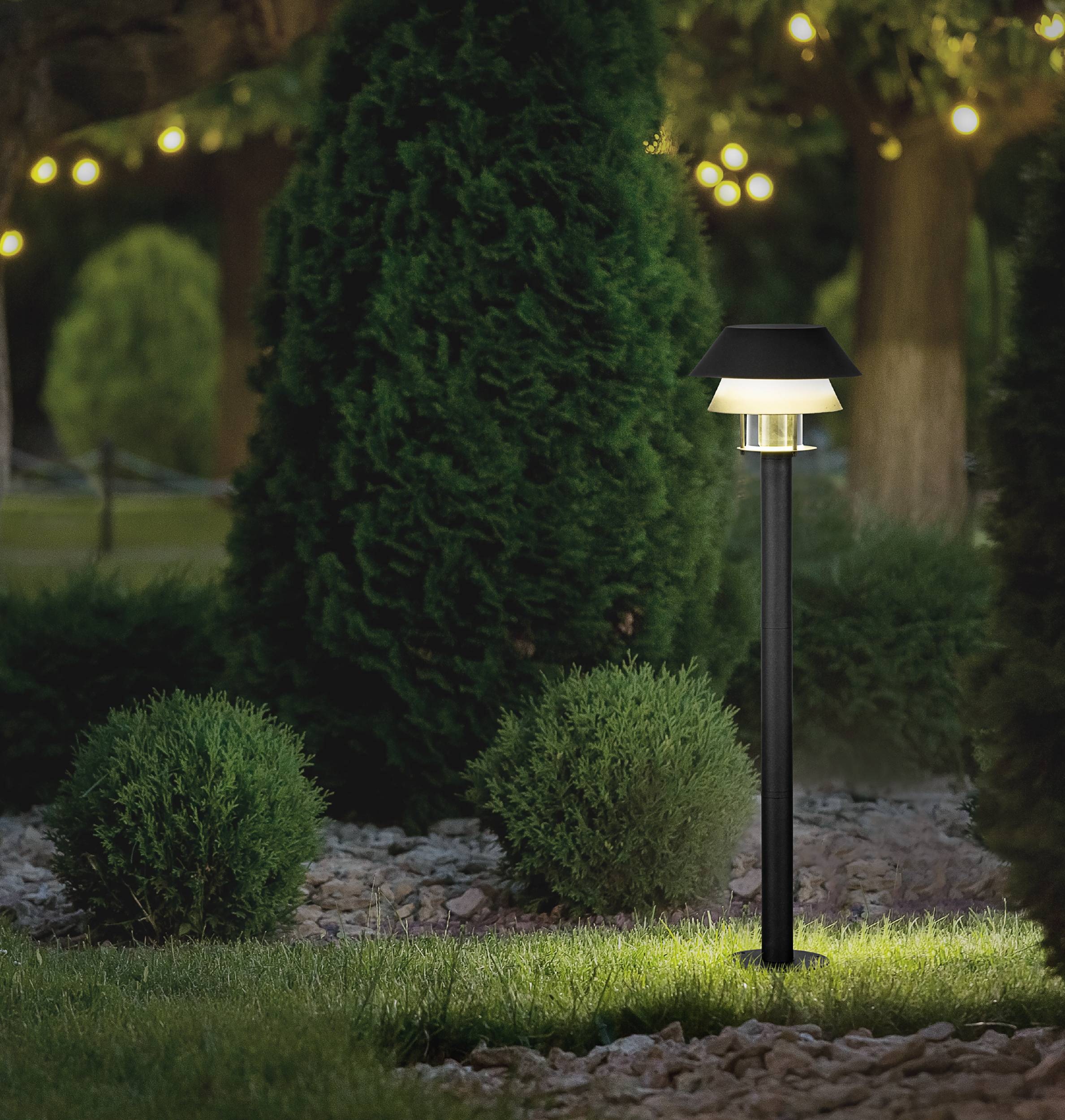 EGLO LED Außen-Stehlampe "Chappera Stehlampe, Außenleuchte aus Metall und G günstig online kaufen