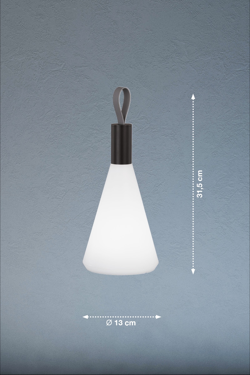 easy! BY FHL Außen-Tischleuchte »Prian«, 1 flammig, Leuchtmittel LED-Modul | LED fest integriert, lange Leuchtdauer