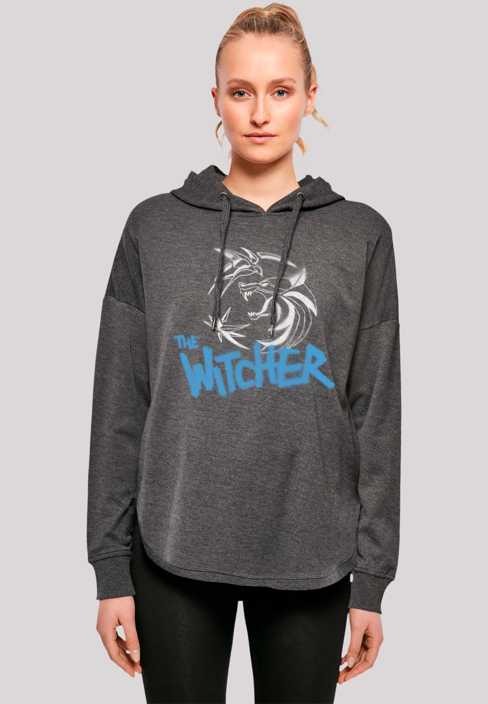 Kapuzenpullover »The Witcher Spray Logo Netflix TV Series«, Premium Qualität