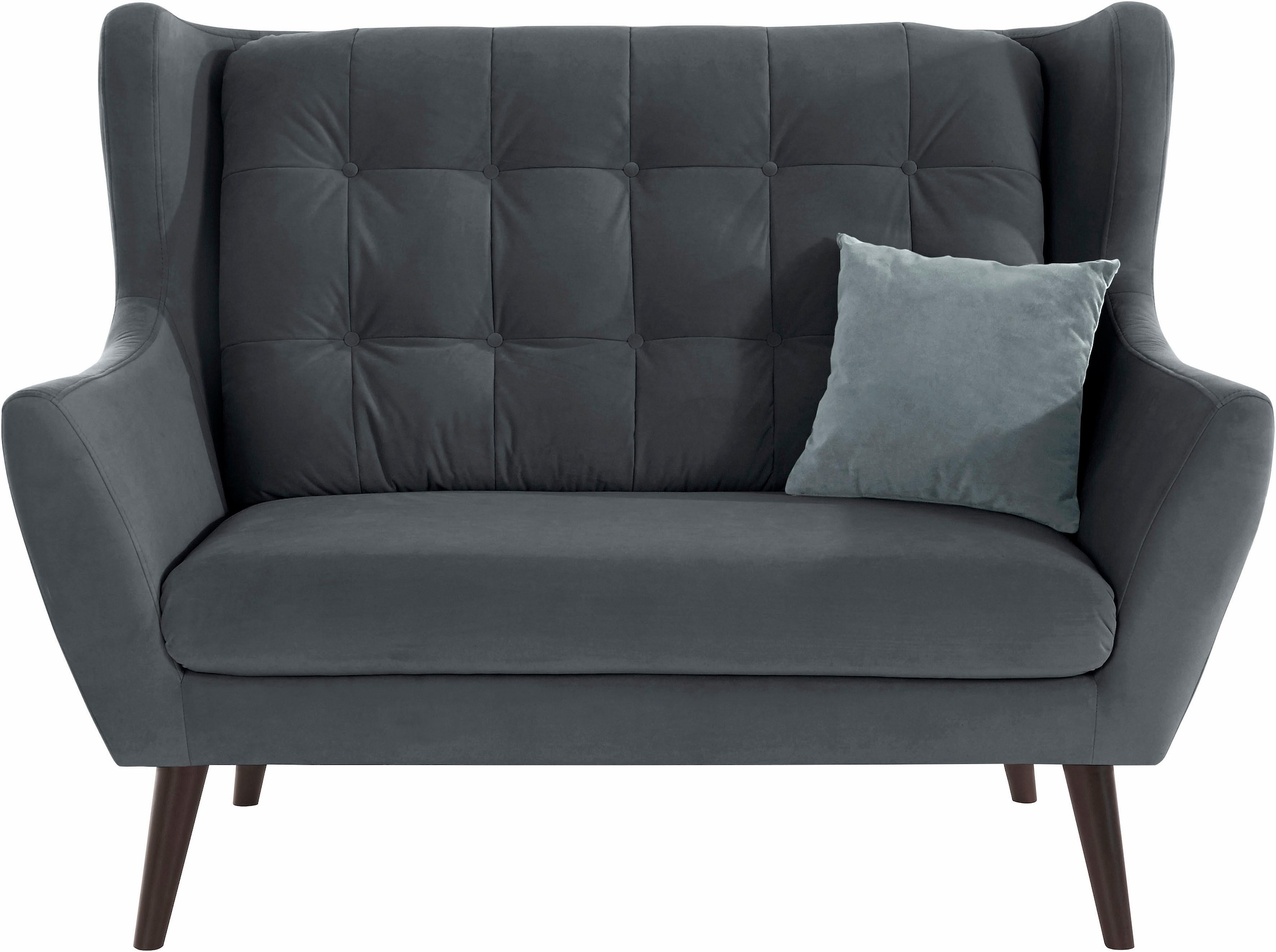 Home affaire 2-Sitzer "Hemmink" mit Knopfheftung günstig online kaufen