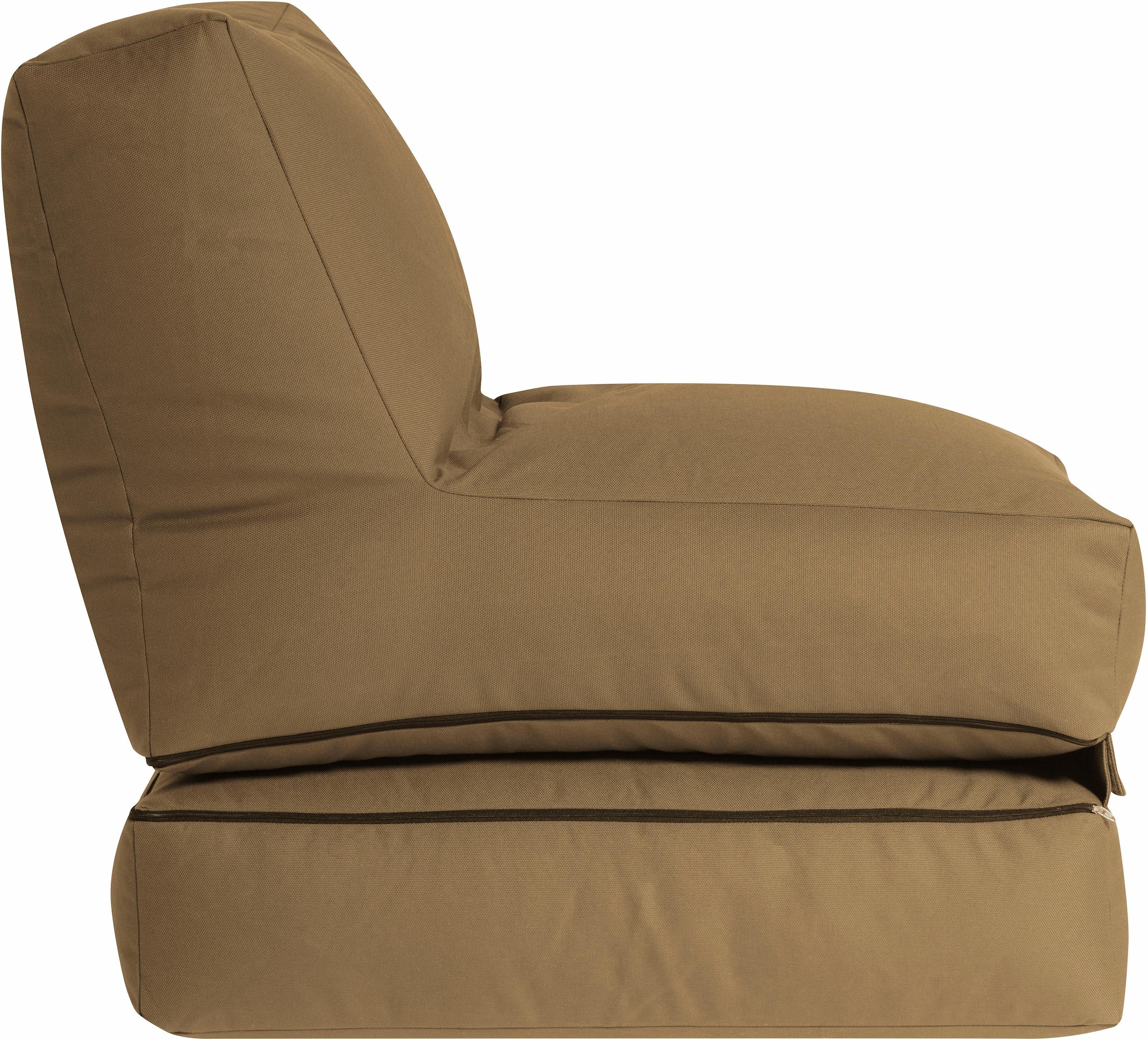 Sitting Point Sitzsack »Sitzsack Twist Sitzliege und OUTSIDE«, BAUR Rechnung auf | outdoorfähig