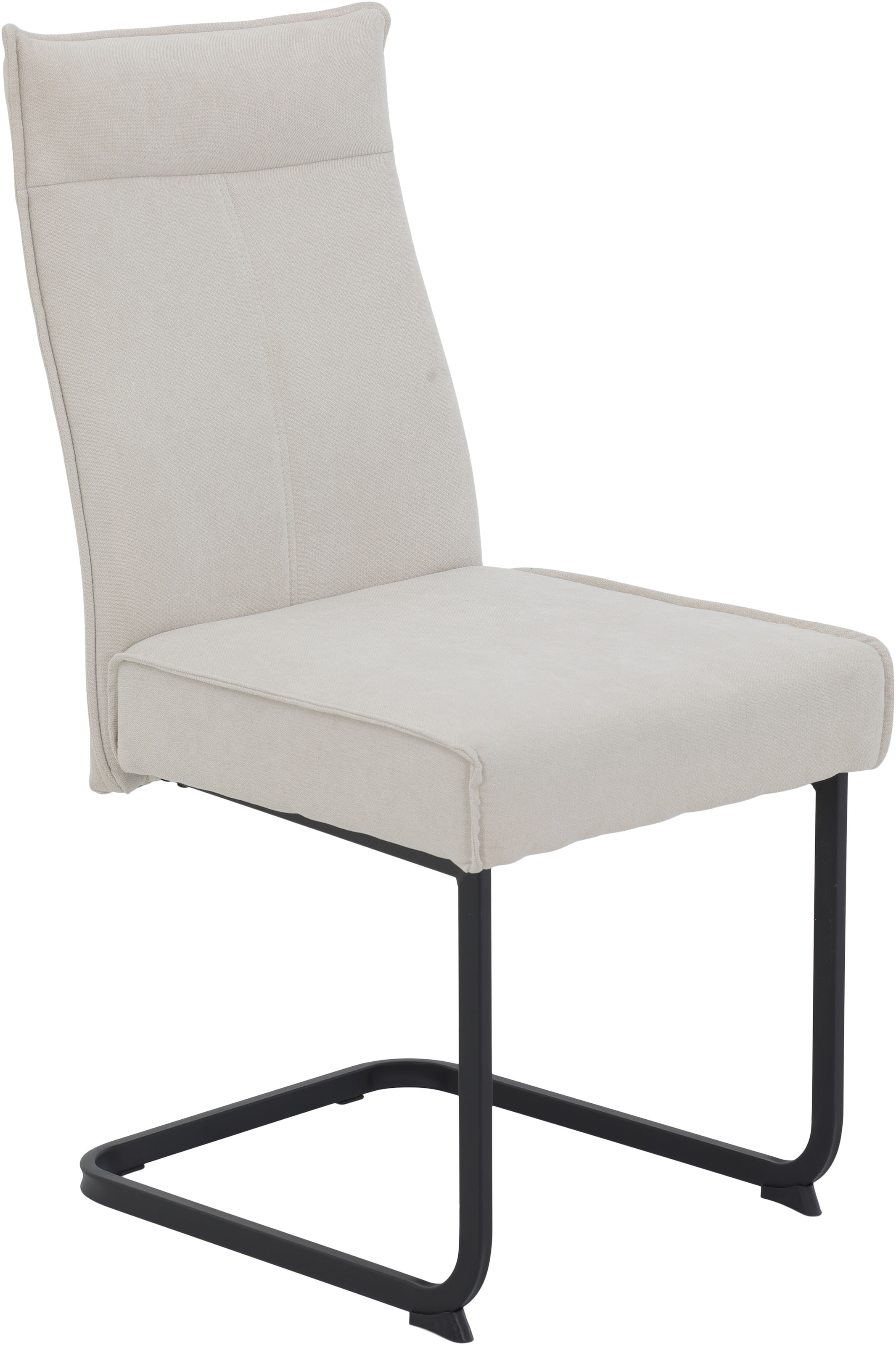 HELA Freischwinger »KAREN Esszimmerstuhl«, (Set), 4 St., XL-Breite, Komfortsitz, Federkern, Griff, 140kg belastbar