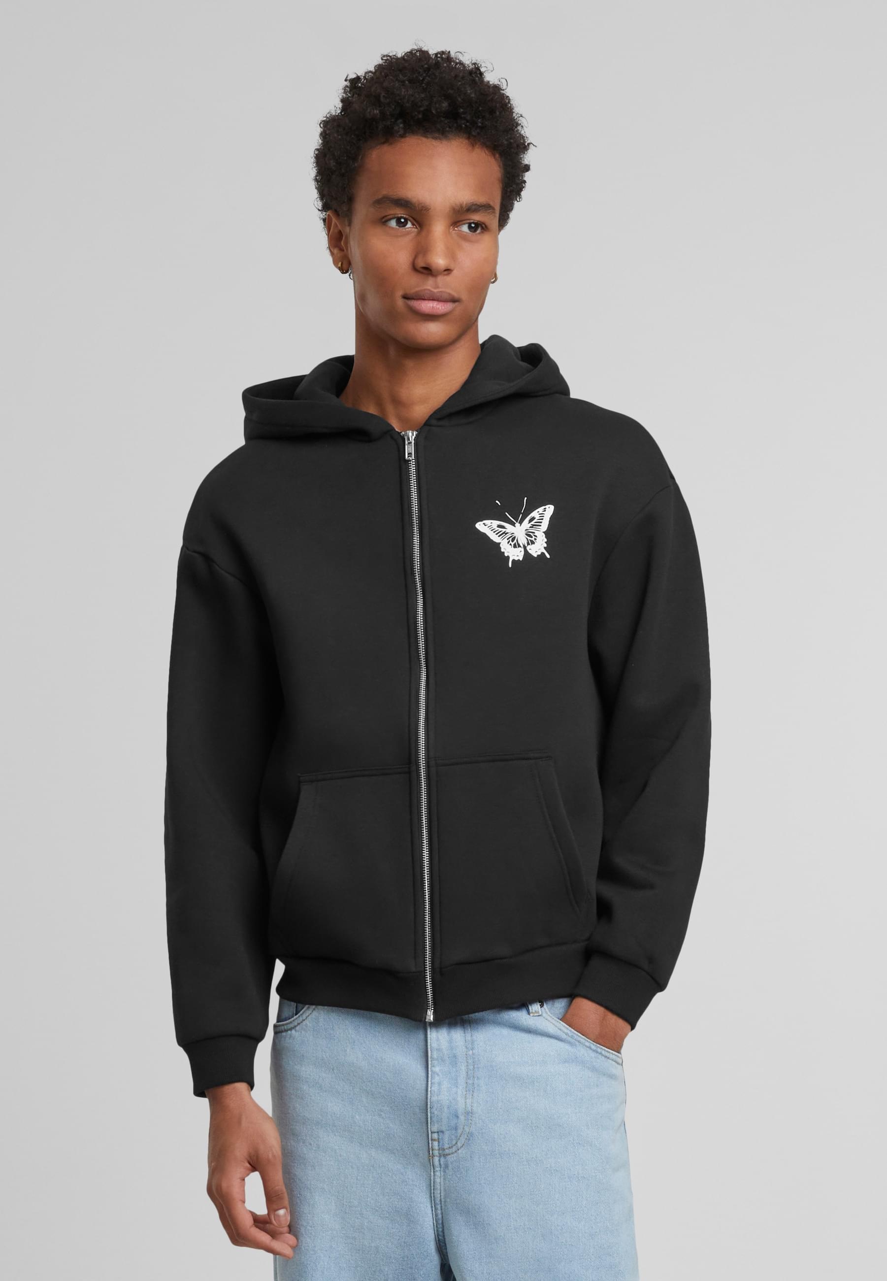 Upscale by Mister Tee Sweatjacke »Upscale by Mister Tee Let‘s Get Lost Fluffy Zip Hoody«