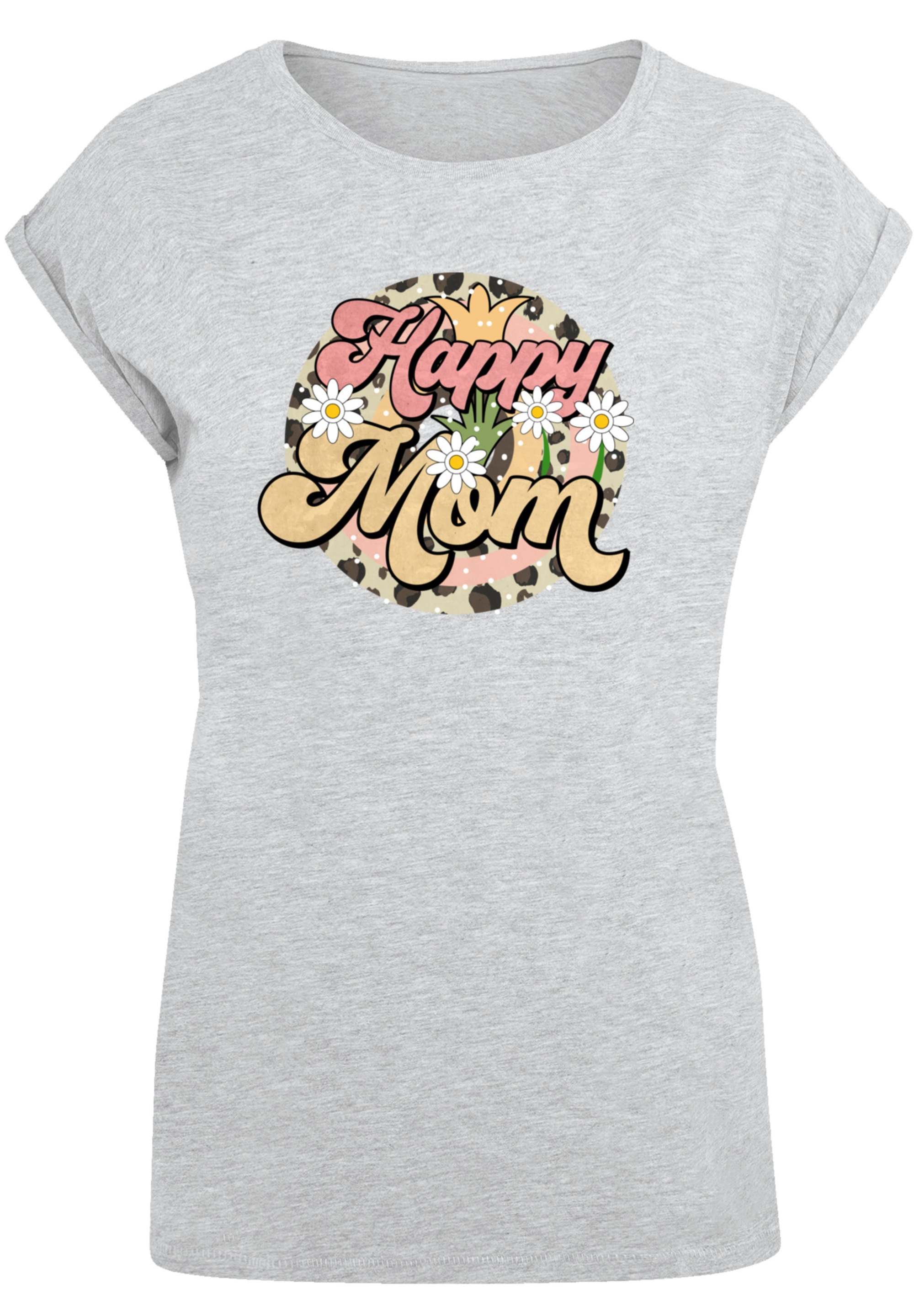 F4NT4STIC T-Shirt "Mothers Day Floral Design Happy Mom", Premium Qualität günstig online kaufen