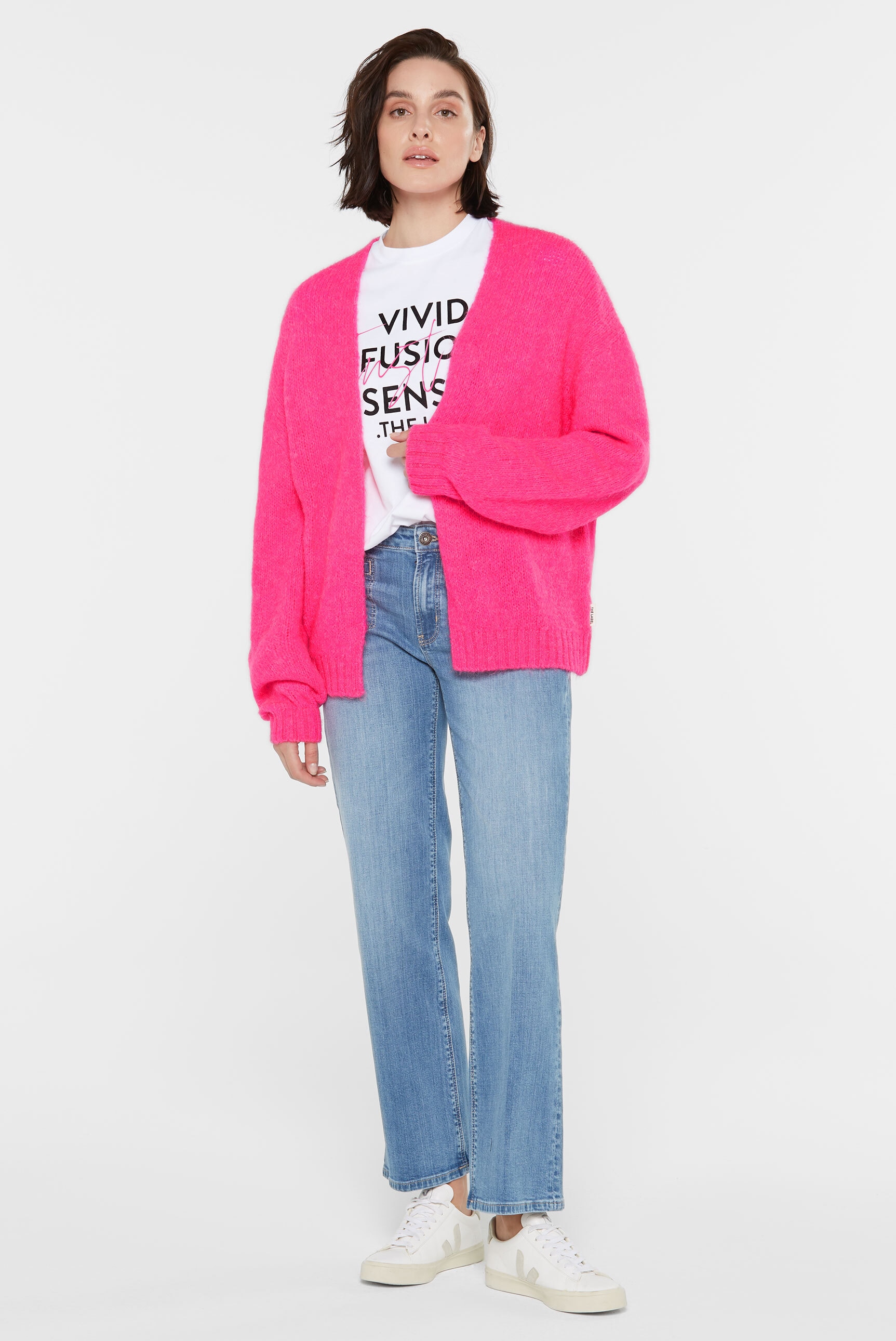 SENSES.THE LABEL Cardigan, in weicher Haptik