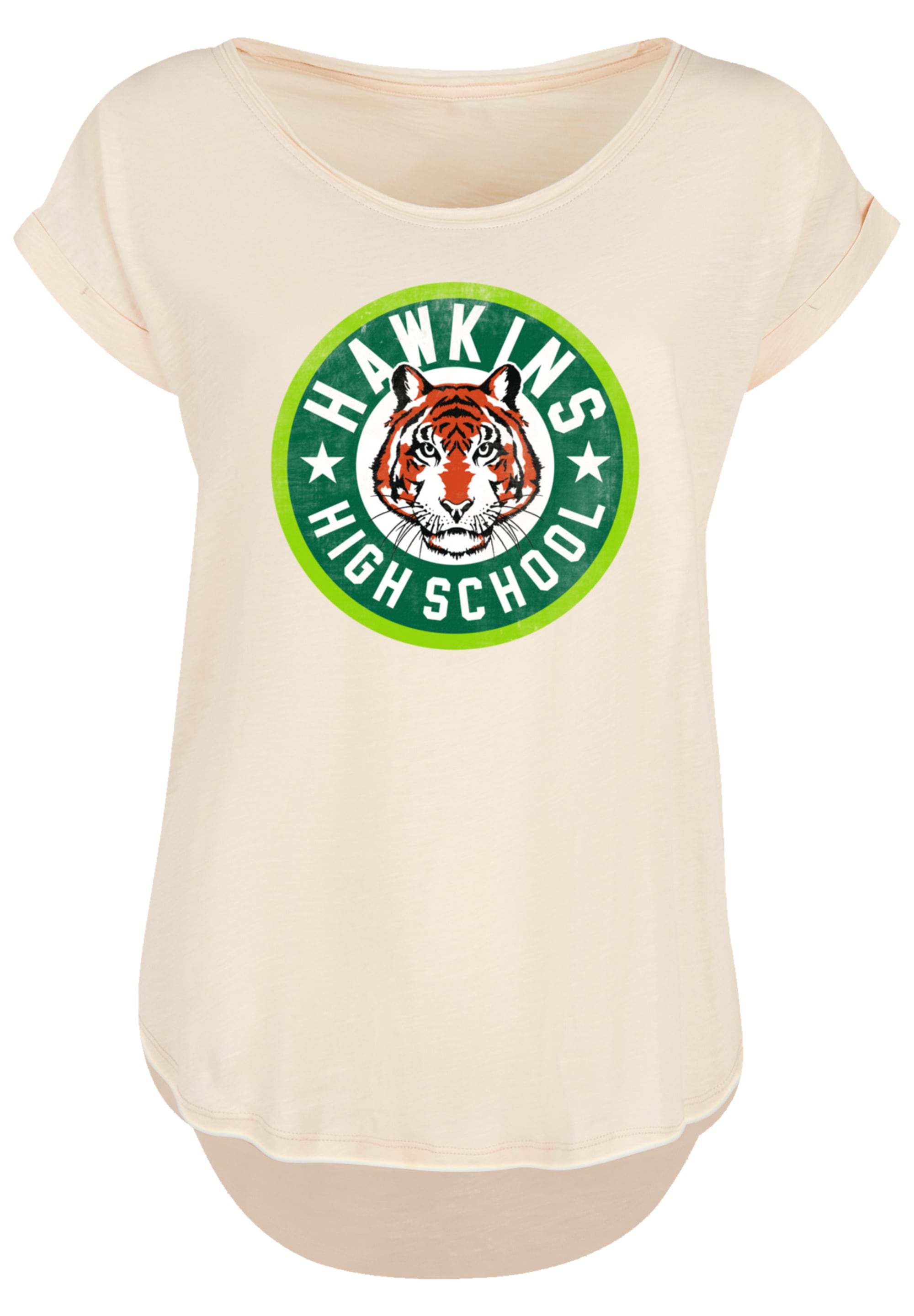 F4NT4STIC T-Shirt "Stranger Things Hawkins Tiger Circle", Premium Qualität günstig online kaufen