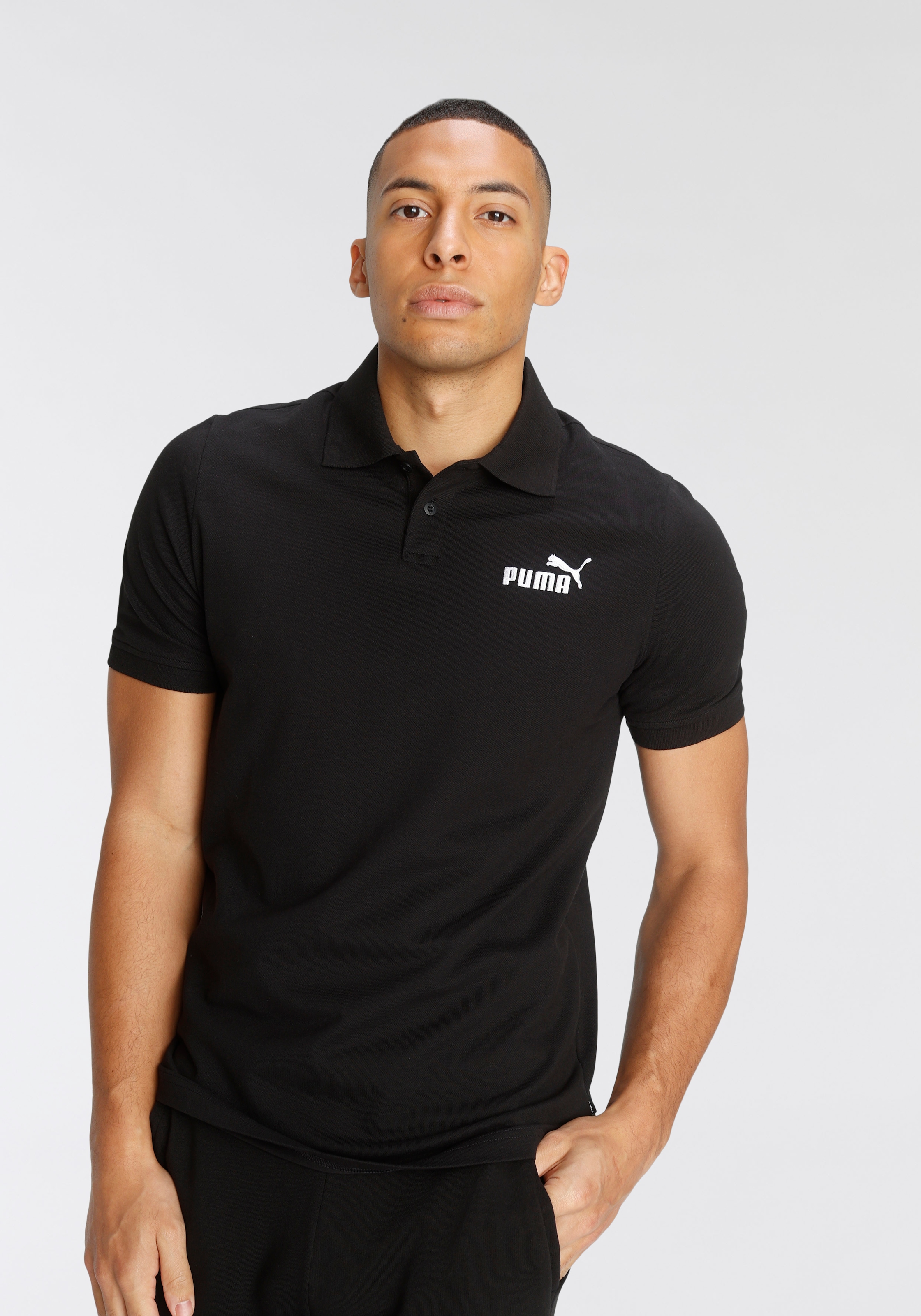 PUMA Poloshirt "ESS PIQUE POLO" normale Passform, sportlicher Stil, mit Kno günstig online kaufen