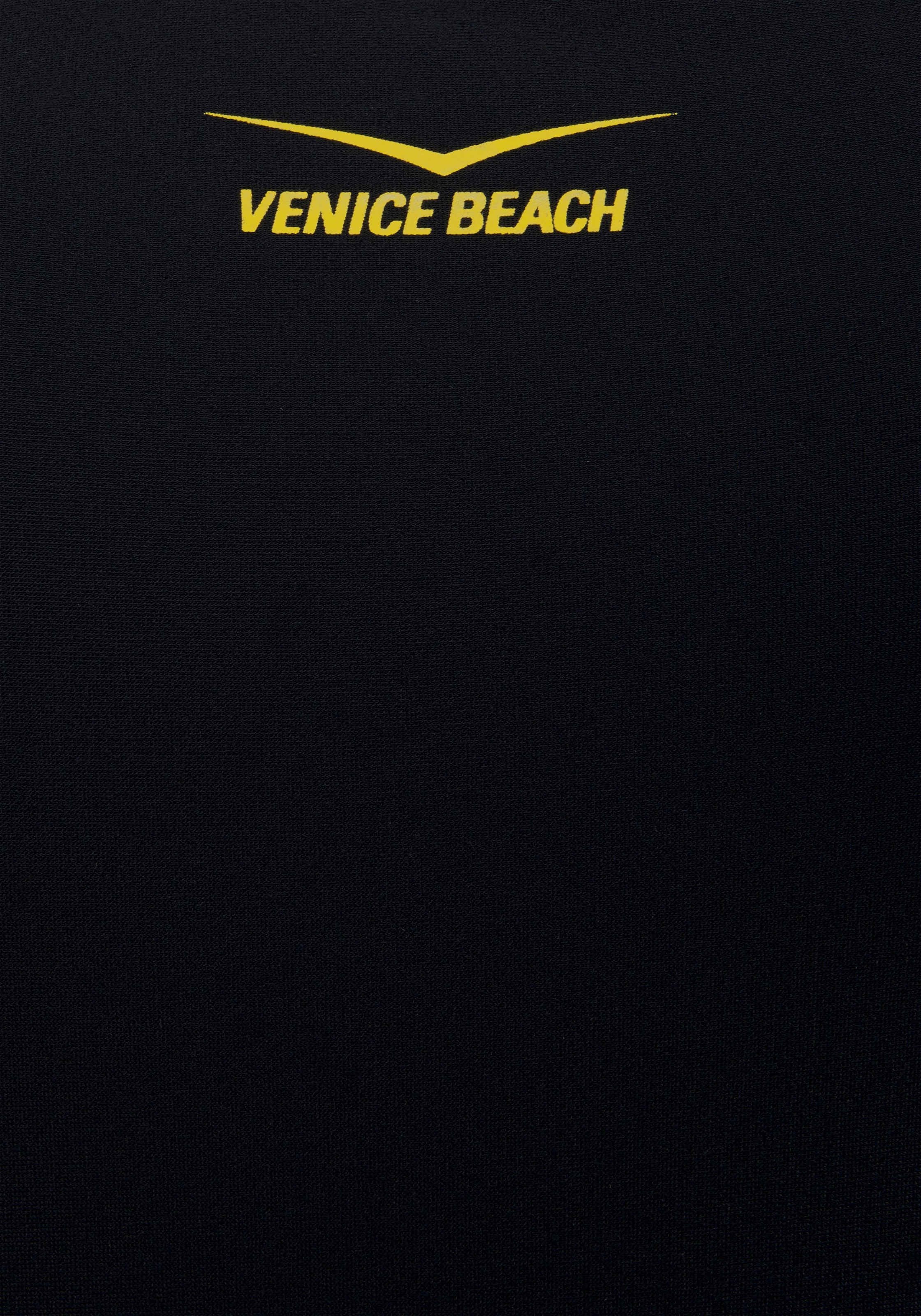 Venice Beach Badeanzug, mit Einsätzen in Melange-Optik online kaufen | BAUR