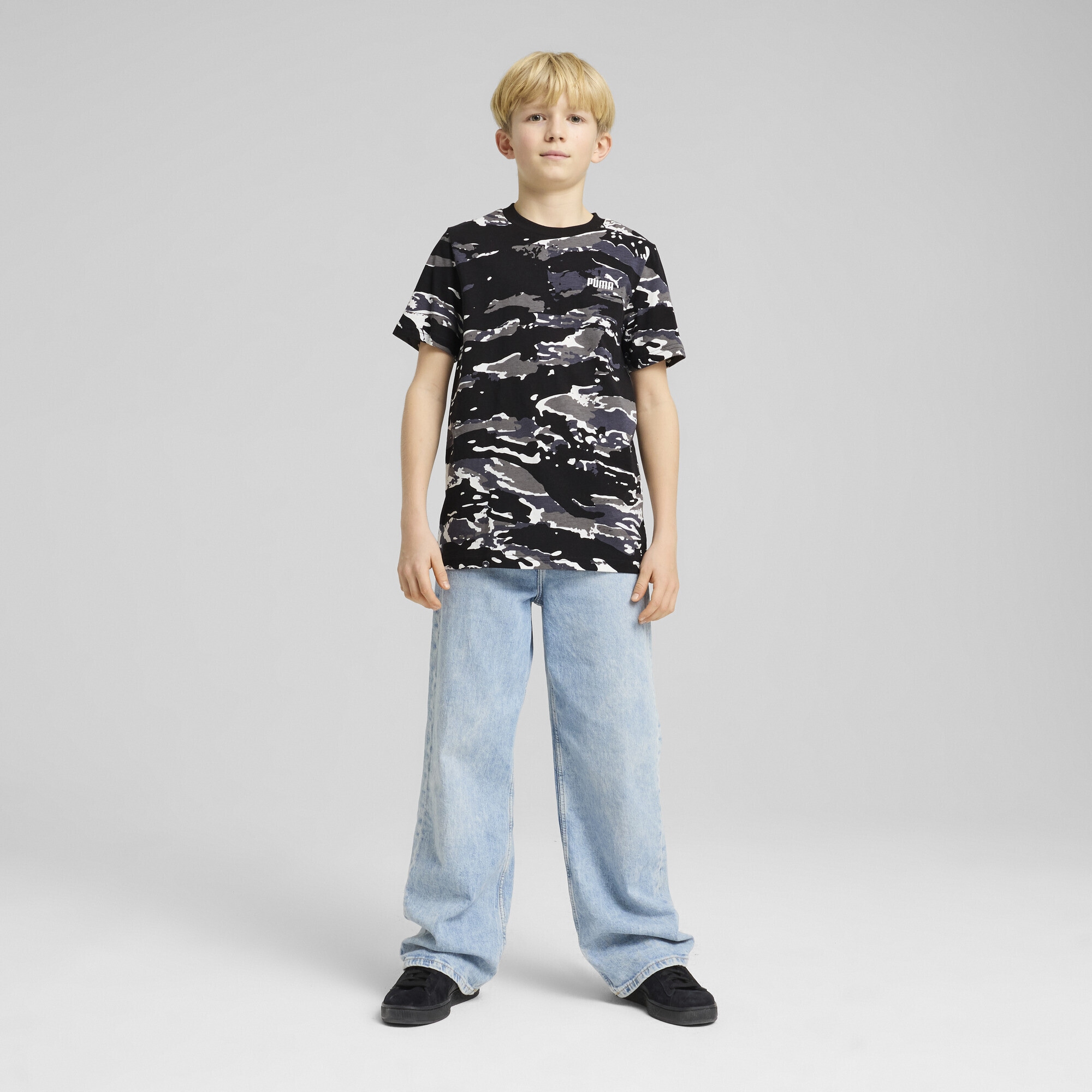 PUMA T-Shirt »Essentials Camo T-Shirt Jungen«