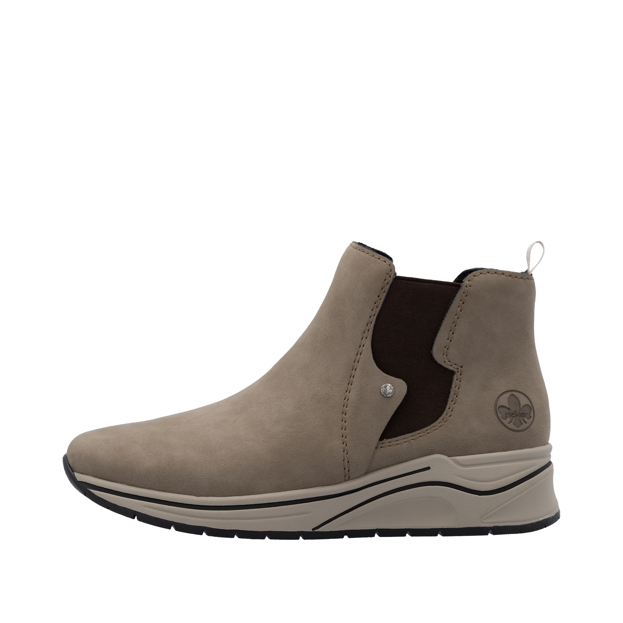 Rieker Chelseaboots, Boots, Stiefelette, High Top Sneaker, Keilboots mit Stretcheinsatz