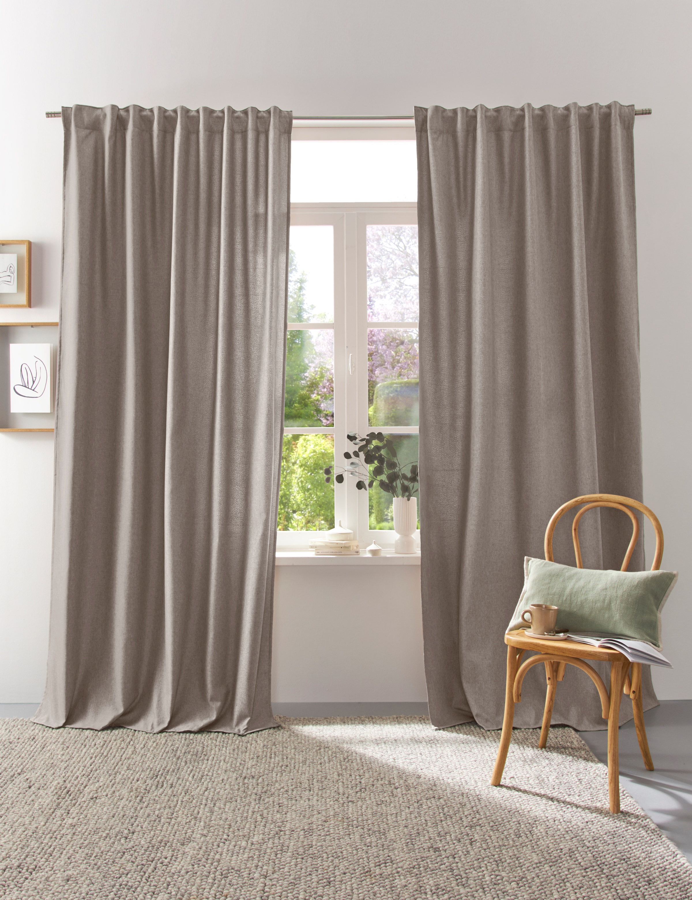 andas Vorhang "Elkær" Multifunktionsband 1 Stk. tlg. Thermo, mit Multifunkt günstig online kaufen