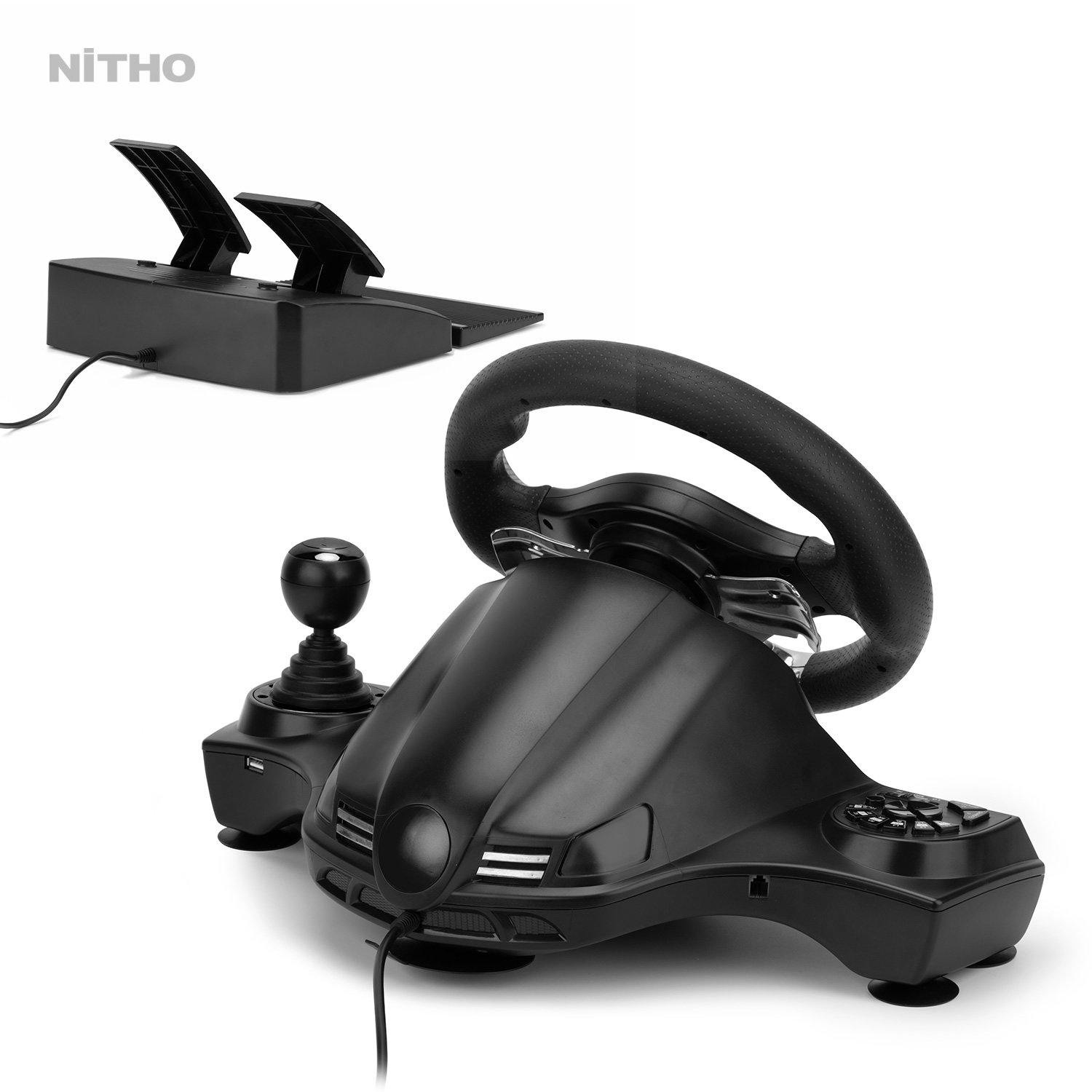 NITHO Lenkrad »Nitho Lenkrad Drive Pro V16 Racing schwarz«