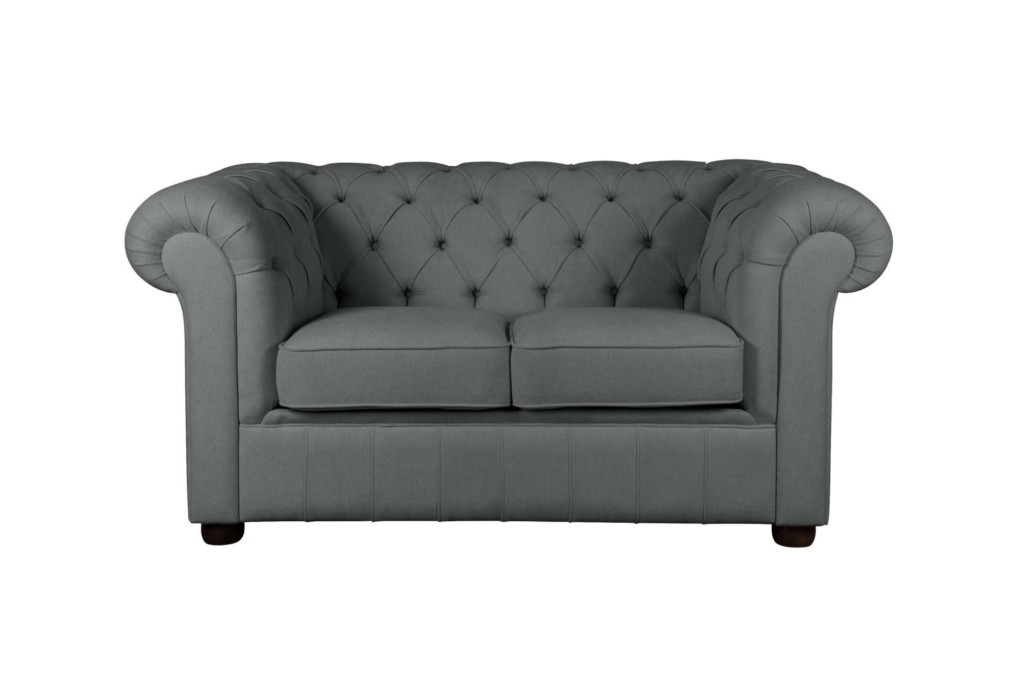 Home affaire 2-Sitzer "CHARENTE, Chesterfield-Sofa, Wellenfederung, Maße: B günstig online kaufen