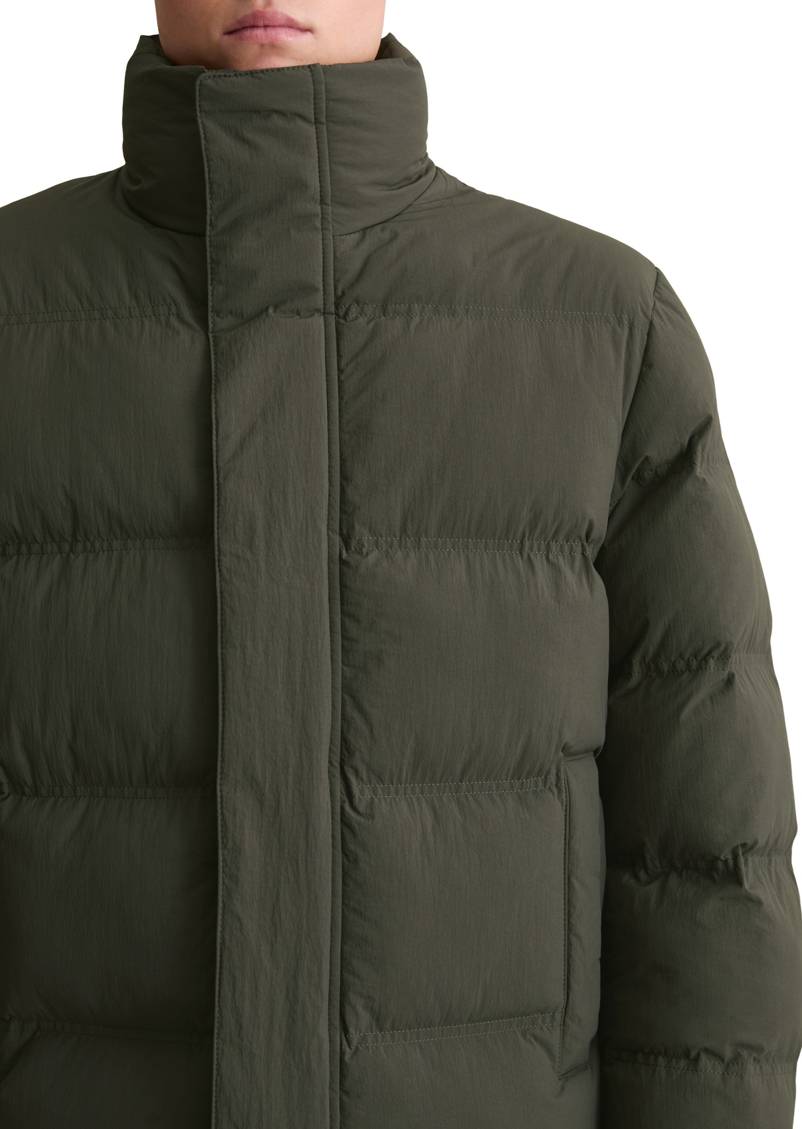 Marc O'Polo DENIM Outdoorjacke »wasserabweisend mit leichter Wattierung«, ohne Kapuze