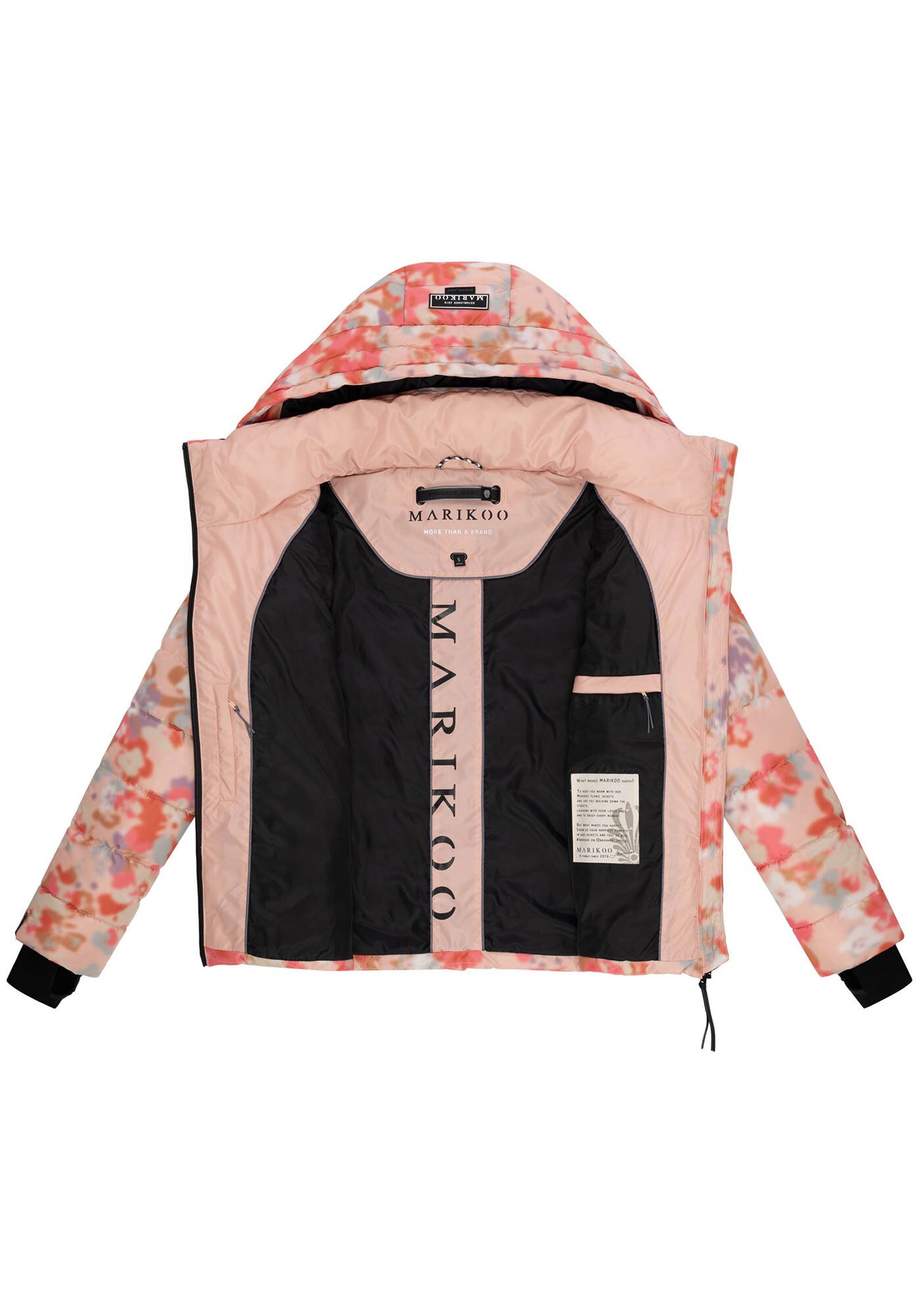 Marikoo Winterjacke »Samuiaa XVI«, mit Kapuze