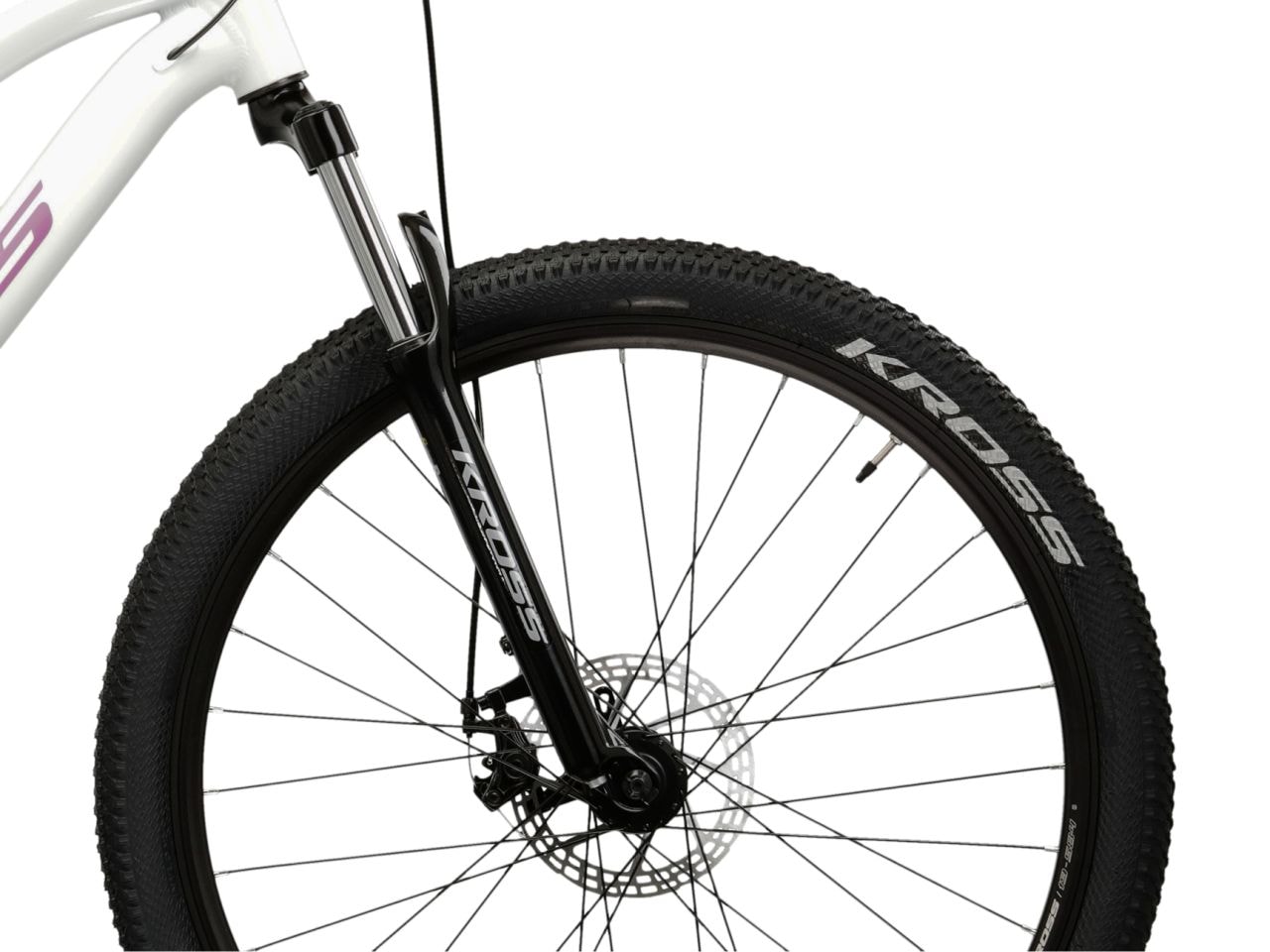 Kross Mountainbike »KROSS Mountainbike Hardtail 27,5" LEA 3.0 weiß 16 Gänge« 16 Gang Shimano ACERA M3020 Schaltwerk Kettenschaltung