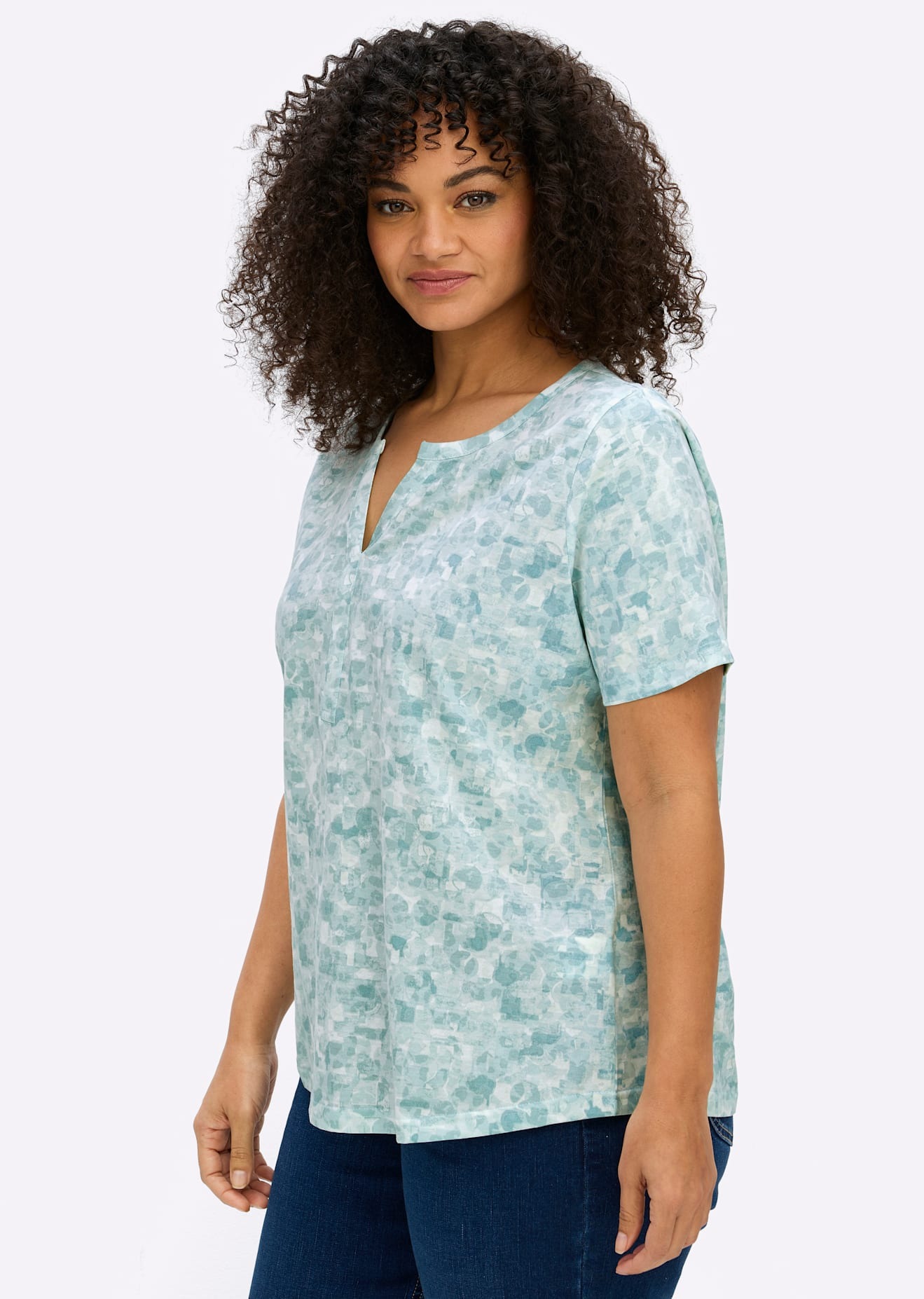 Thumbnail - Classic Basics Kurzarmshirt "Shirt" 1 Stk.