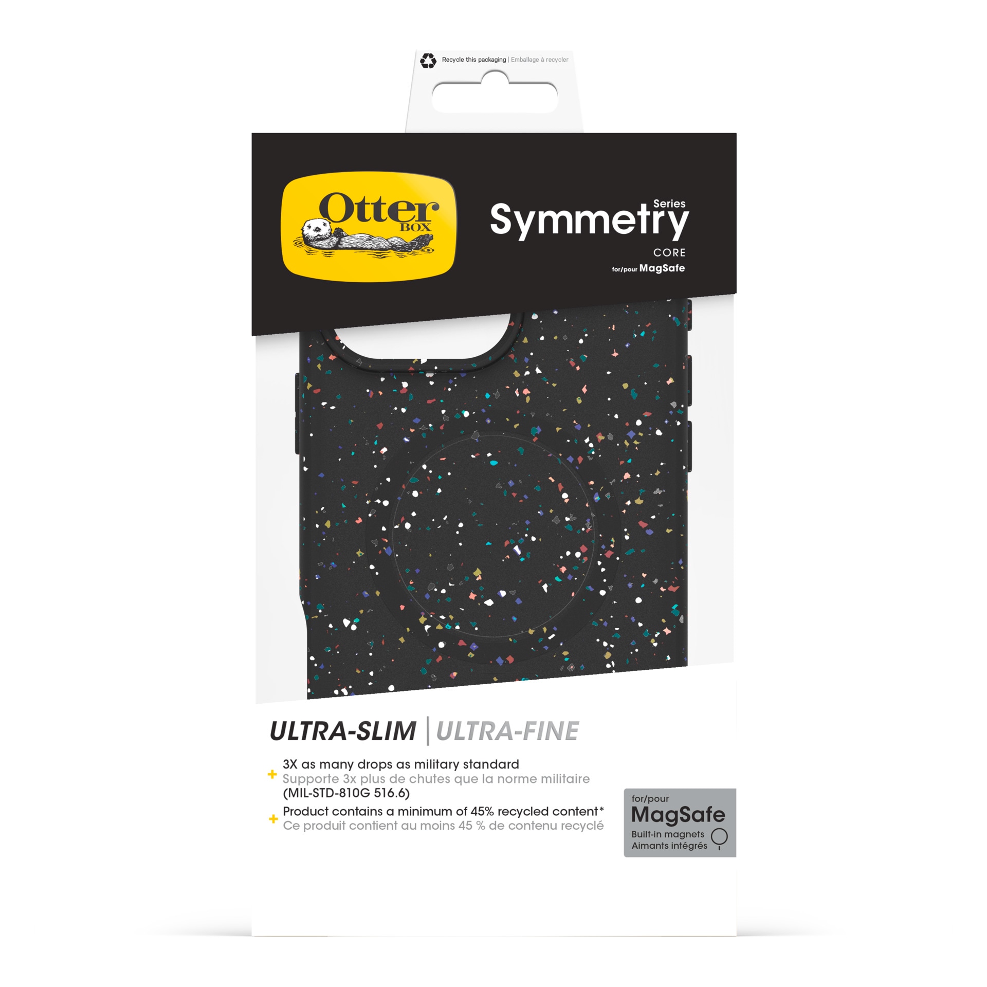 Otterbox Handyhülle »Symmetry Core für Apple iPhone 16 Pro Max«, Backcover, Schutzhülle, Handyschutzhülle, Case, Schutzcase, stoßfest
