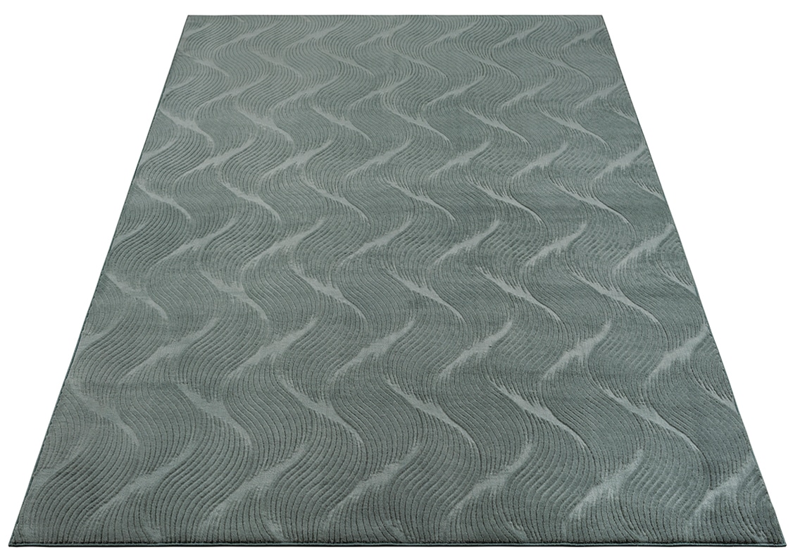 the carpet Teppich »Rio«, rechteckig, 8 mm Höhe, weicher Wohnzimmer Teppich rutschfest 3D-Optik